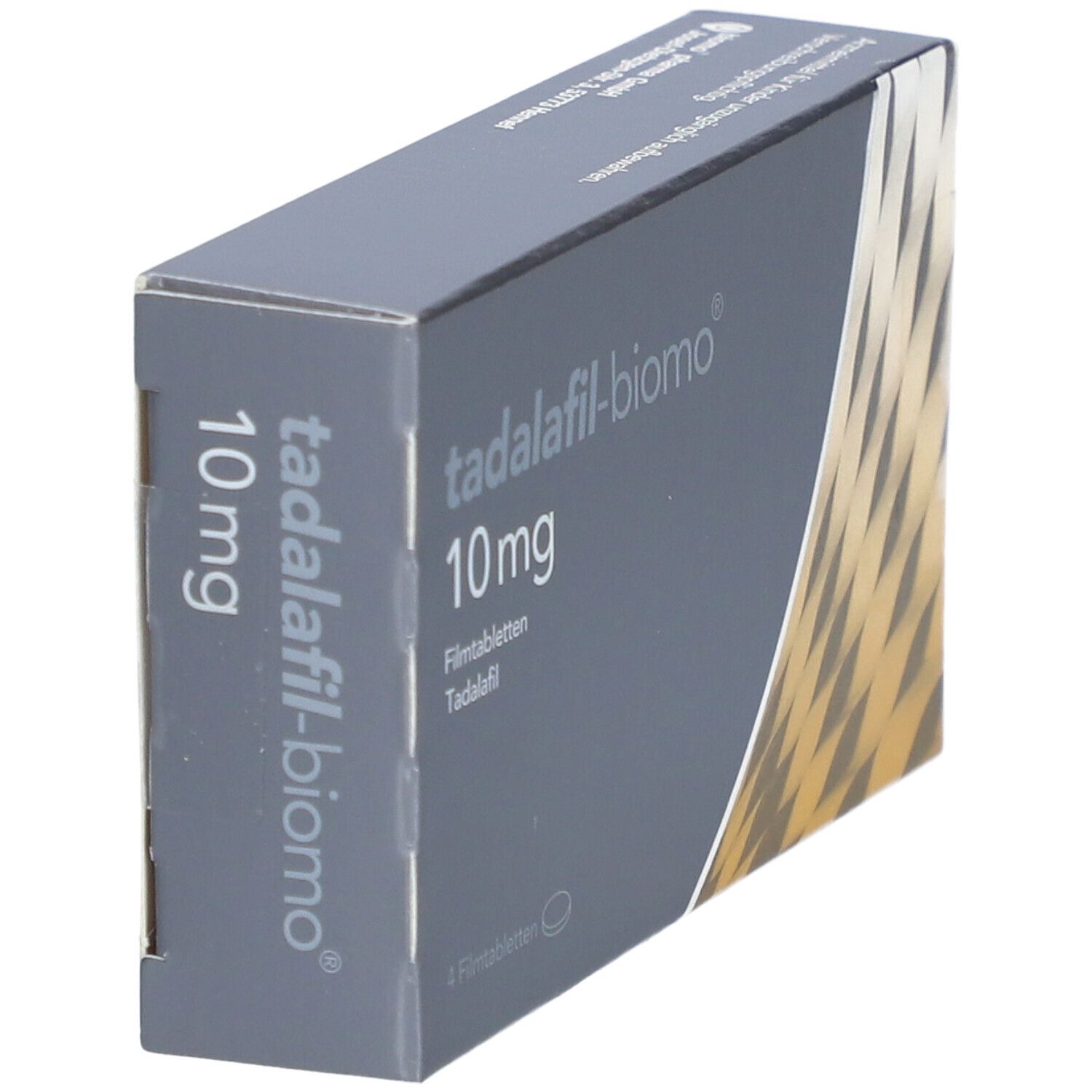 TADALAFIL-biomo 10 mg Filmtabletten 4 St