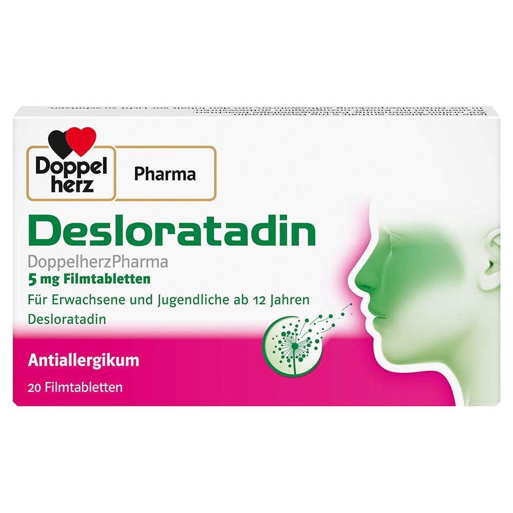 Desloratadin DoppelherzPharma 5 mg Filmtabletten