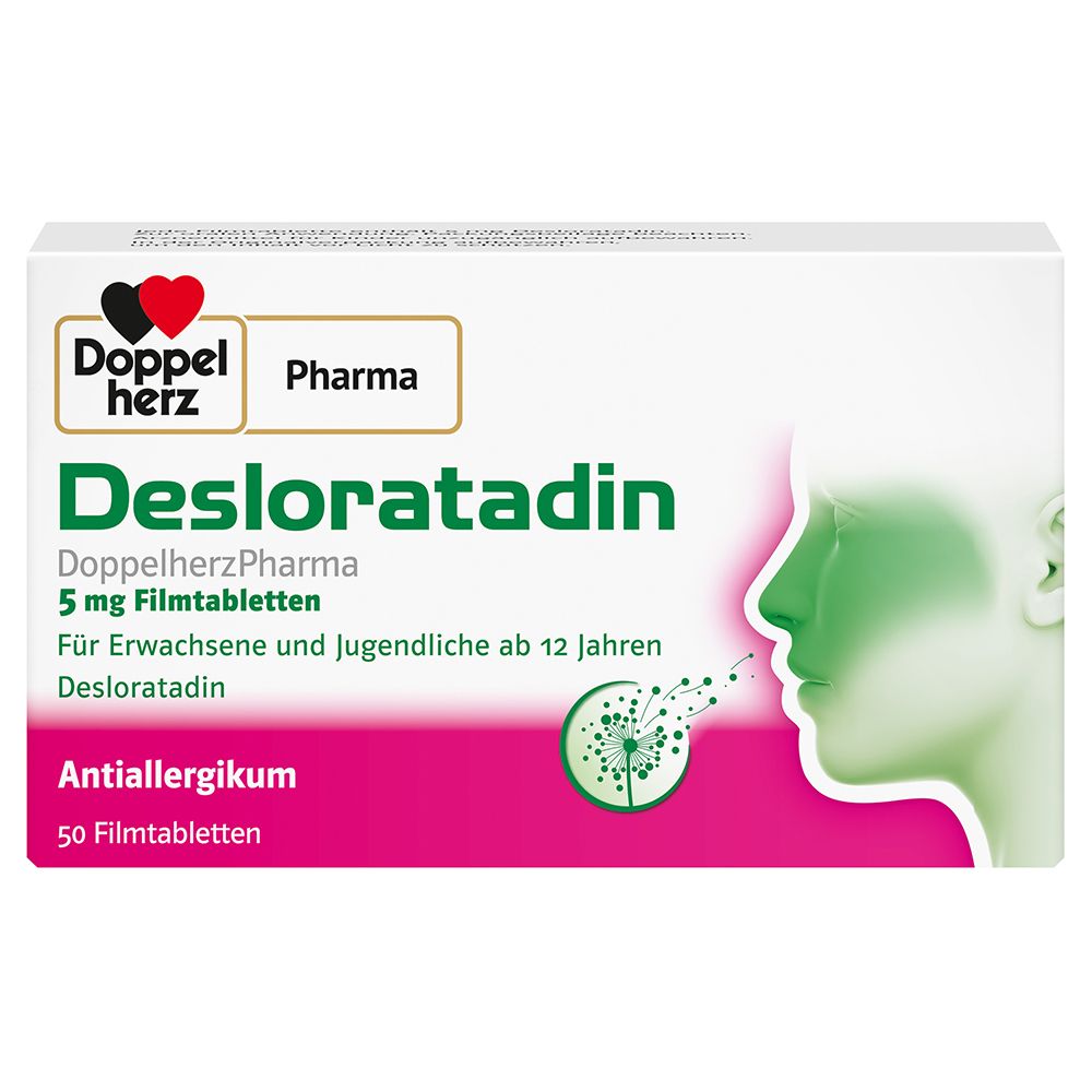 Desloratadin DoppelherzPharma 5 mg Filmtabletten