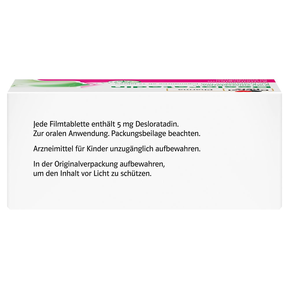 Desloratadin DoppelherzPharma 5 mg Filmtabletten