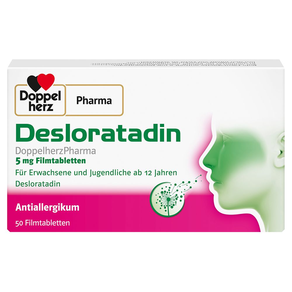 Desloratadin DoppelherzPharma 5 mg Filmtabletten