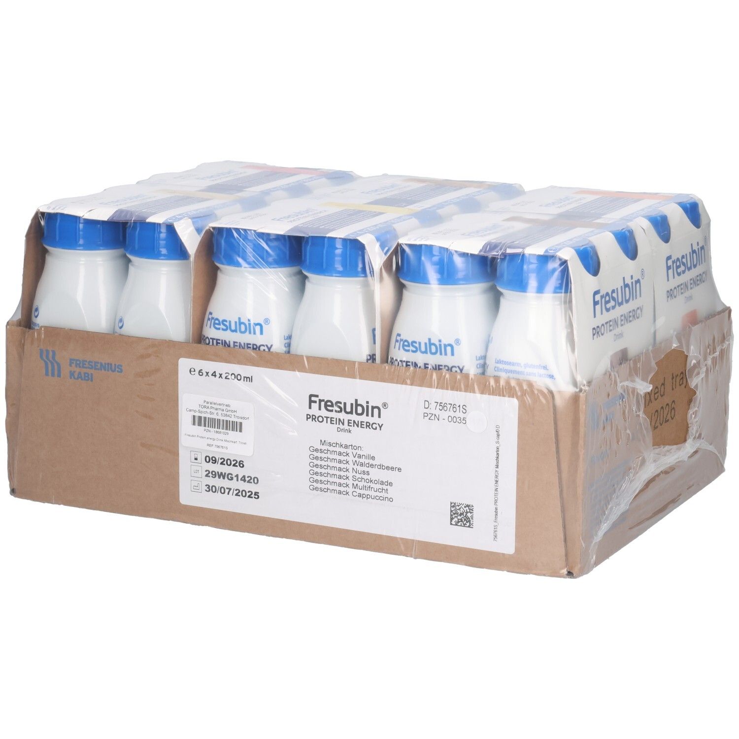 Fresubin Protein Energy Drink Mischkarton Trinkfl. 6x4x200 ml Lösung