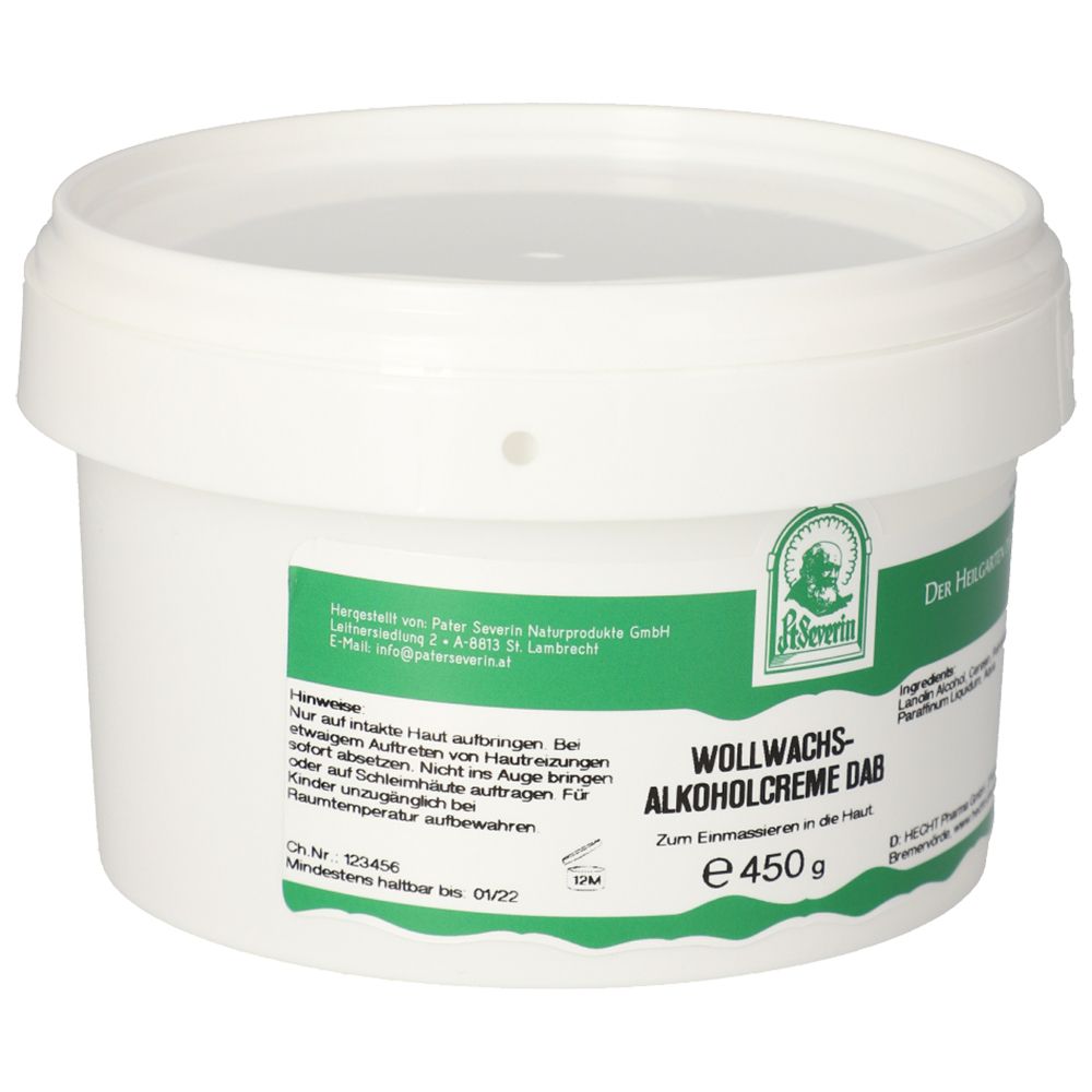 Wollwachsalkoholcreme DAB 450 g Creme