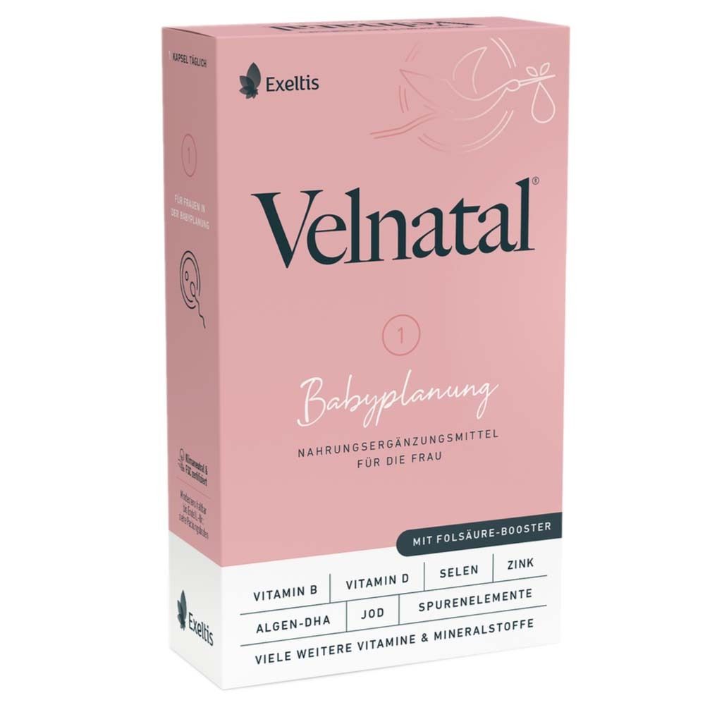 Velnatal Babyplanung – Mit Folat und Vitaminen bei Kinderwunsch optimal vorbereitet