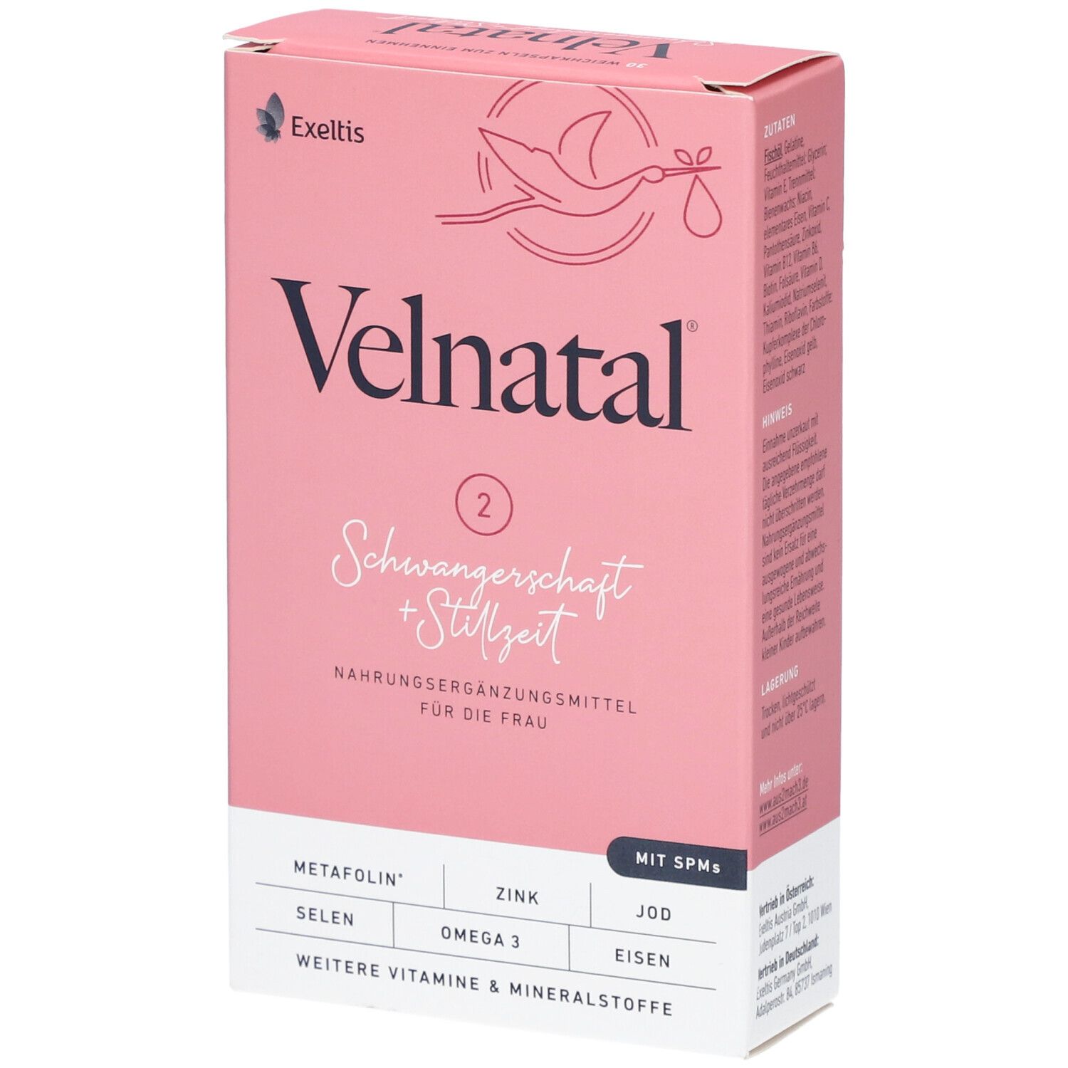 Velnatal Schwangerschaft und Stillzeit Weichkaps.