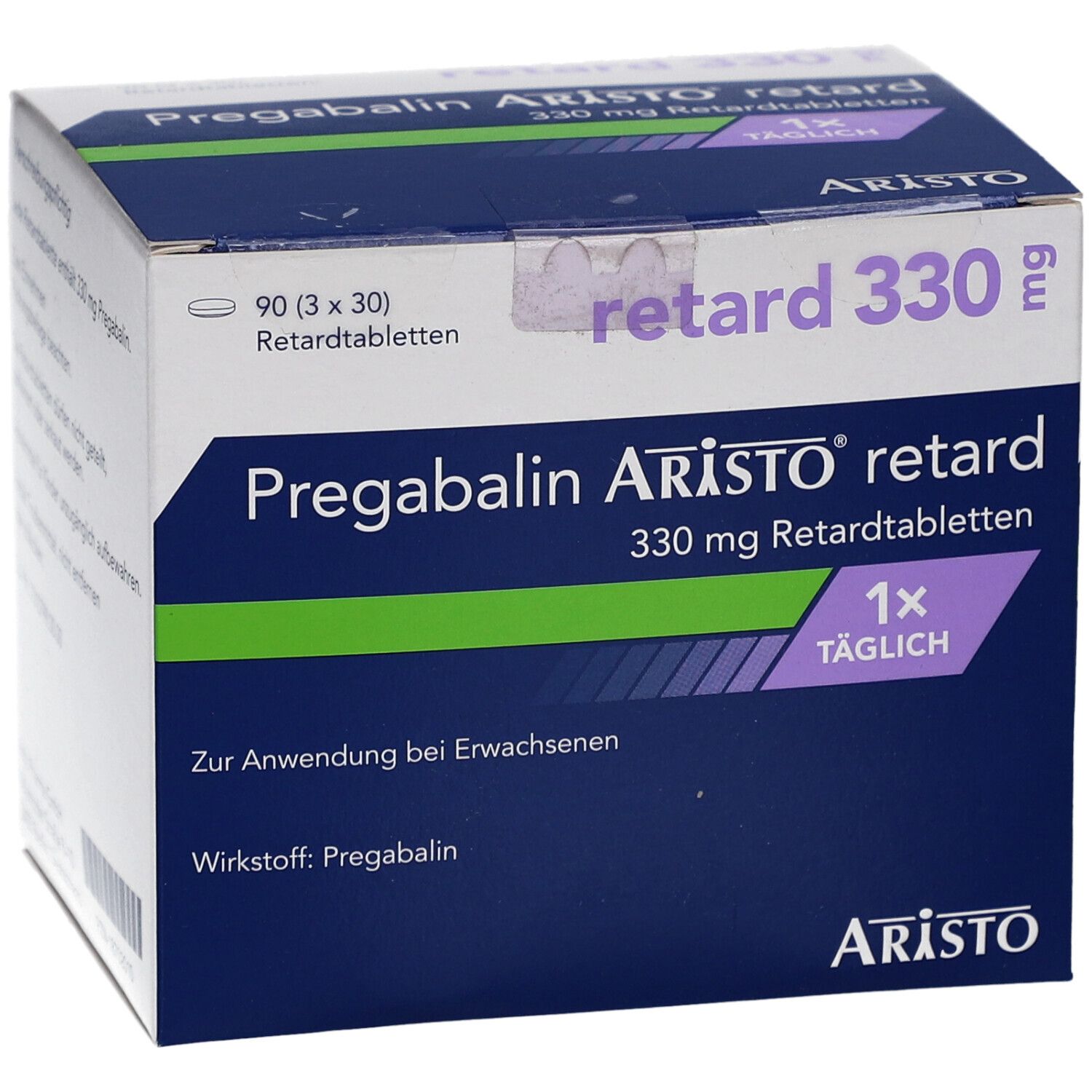 PREGABALIN Aristo retard 330 mg Retardtabletten