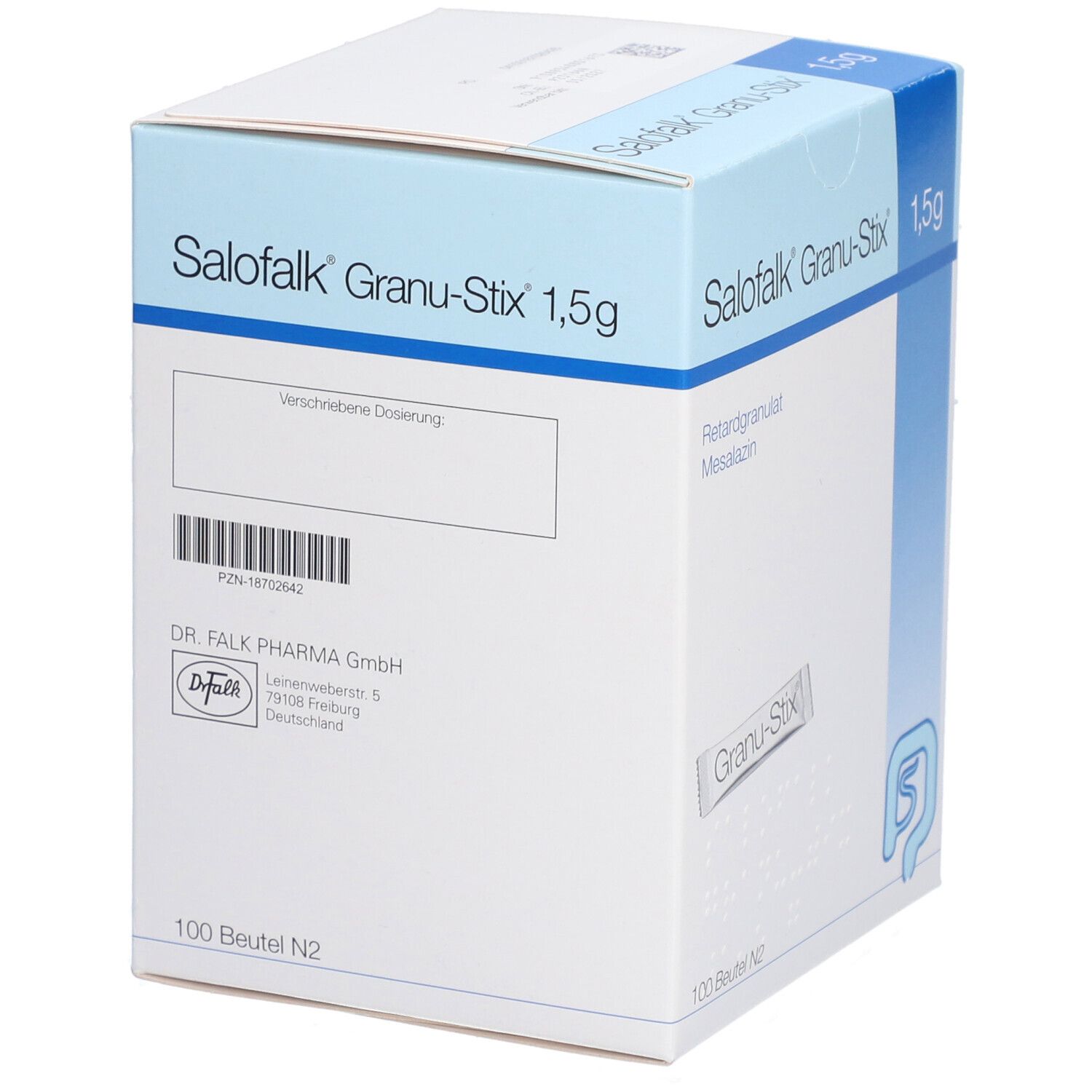 Salofalk Granu-Stix 1,5 g Retardgranulat 100 St Retard-Granulat