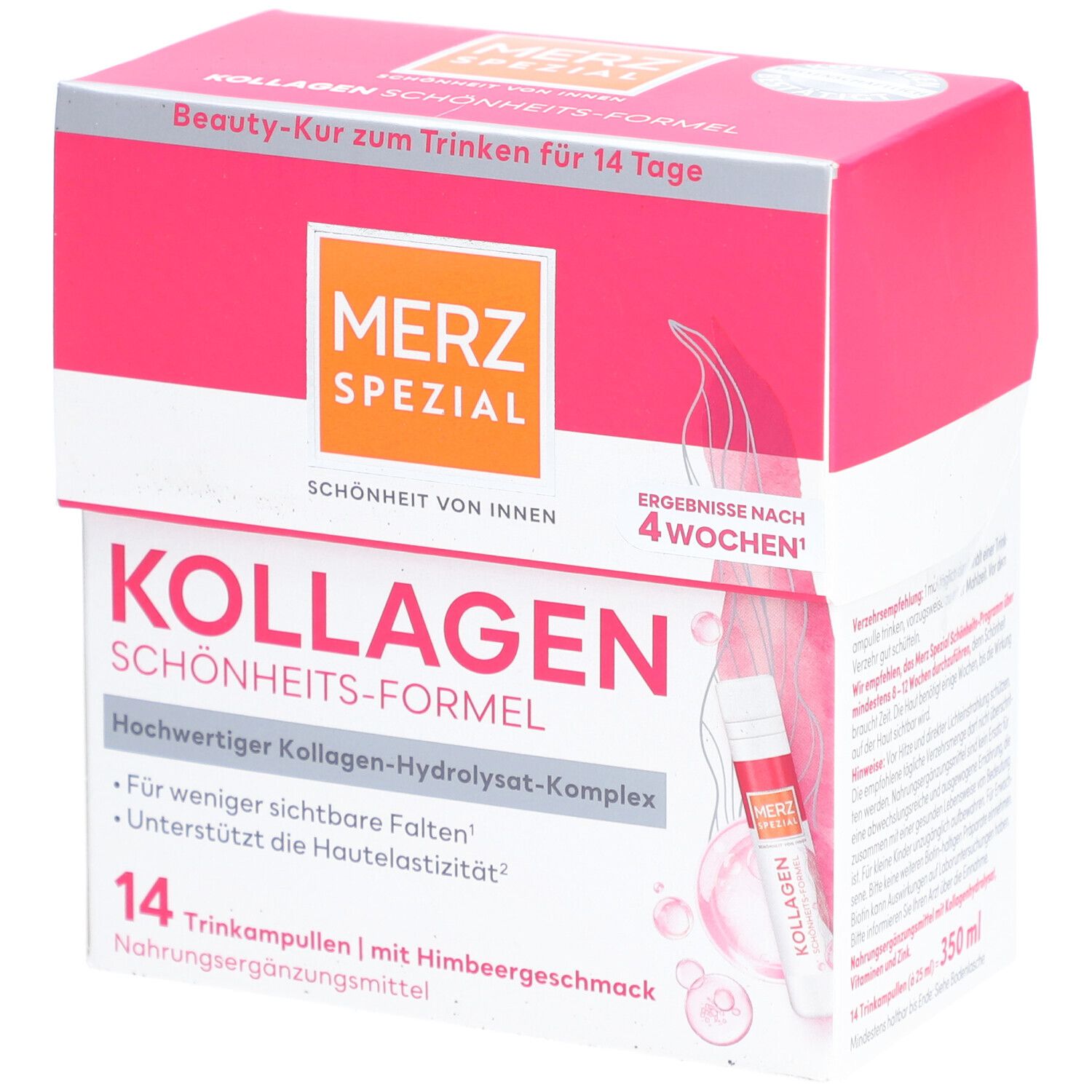 Merz Spezial Kollagen Schönheits-Formel Trinkamp. 14x25 ml Trinkampullen