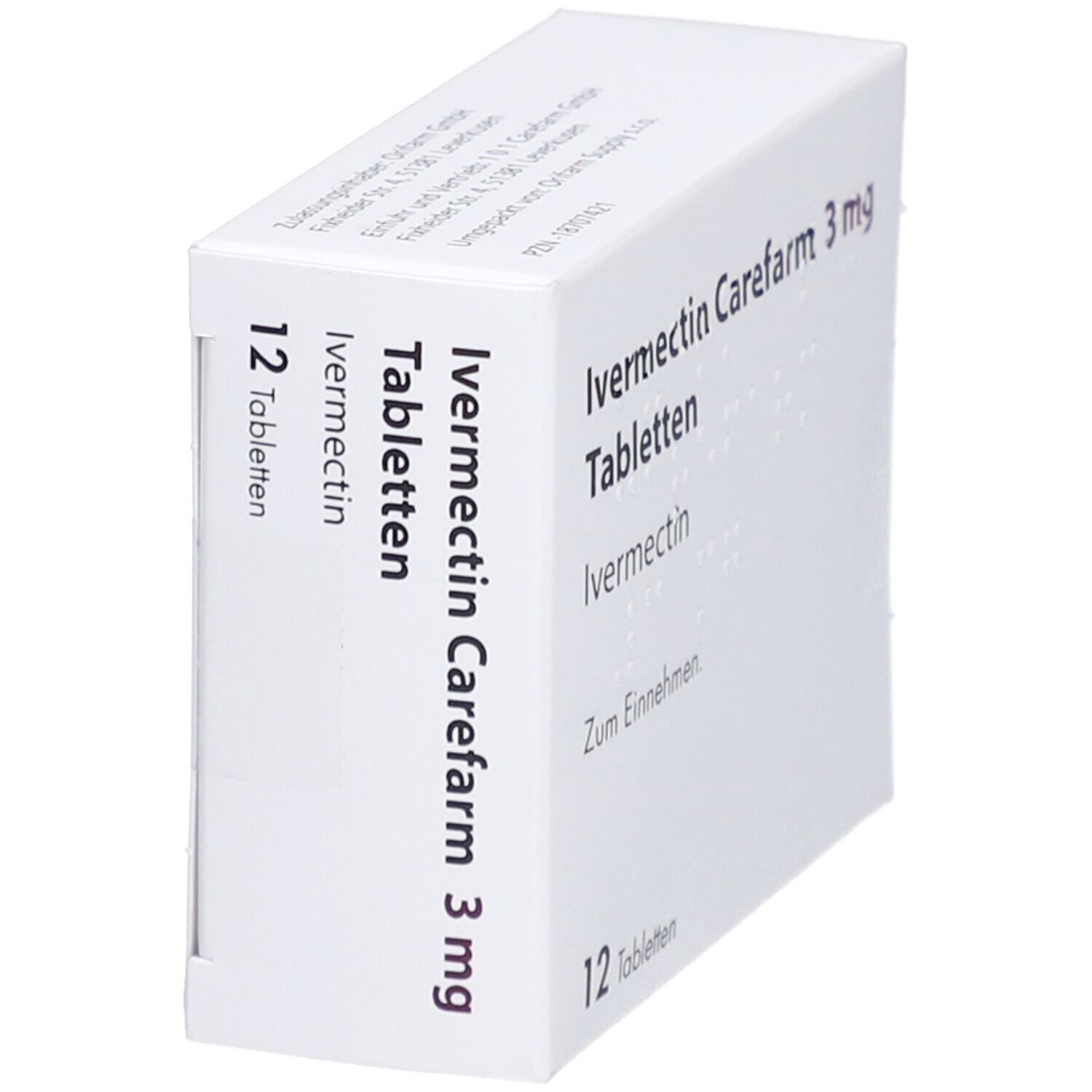 IVERMECTIN Carefarm 3 mg Tabletten