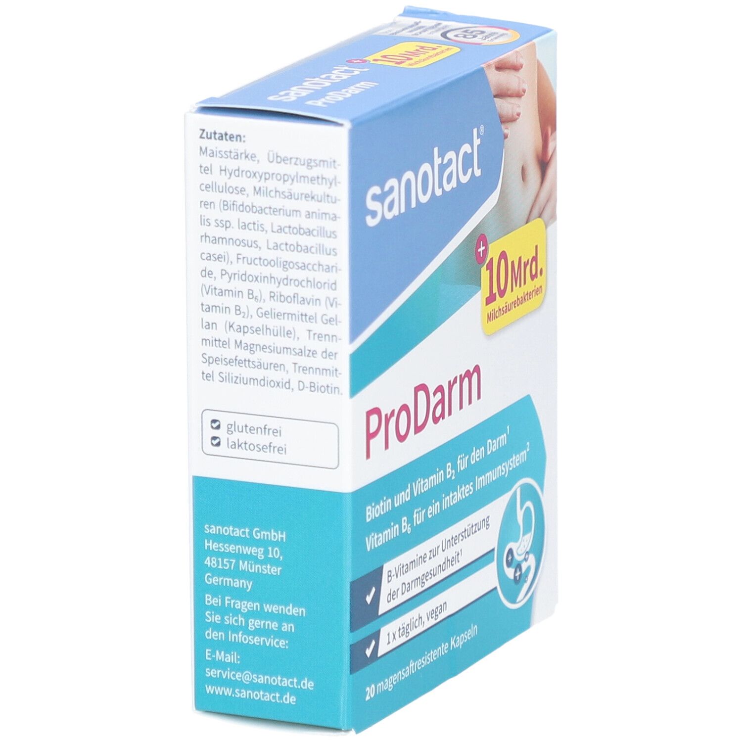 Sanotact ProDarm 10 Mrd. Milchsäurebakterien Kapseln