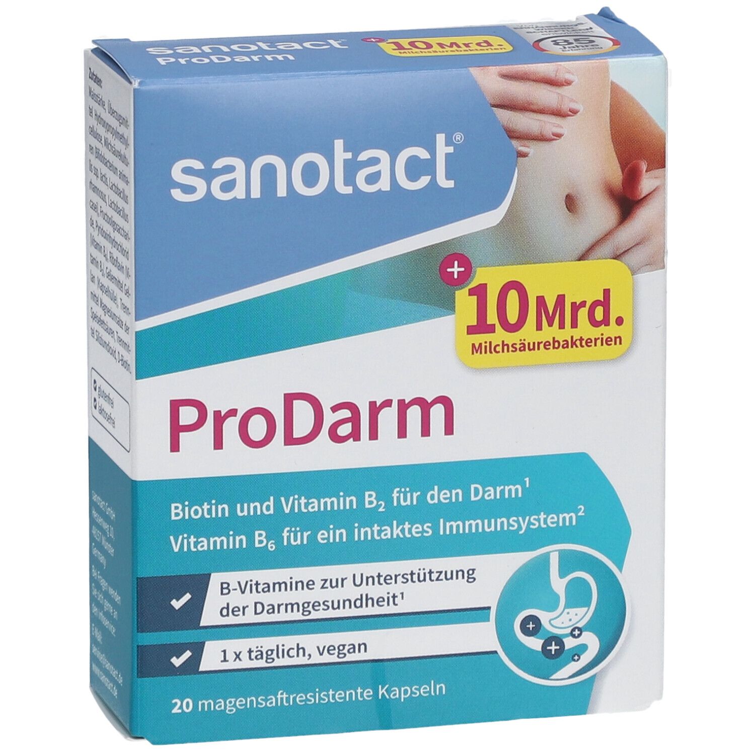 Sanotact ProDarm 10 Mrd. Milchsäurebakterien Kapseln