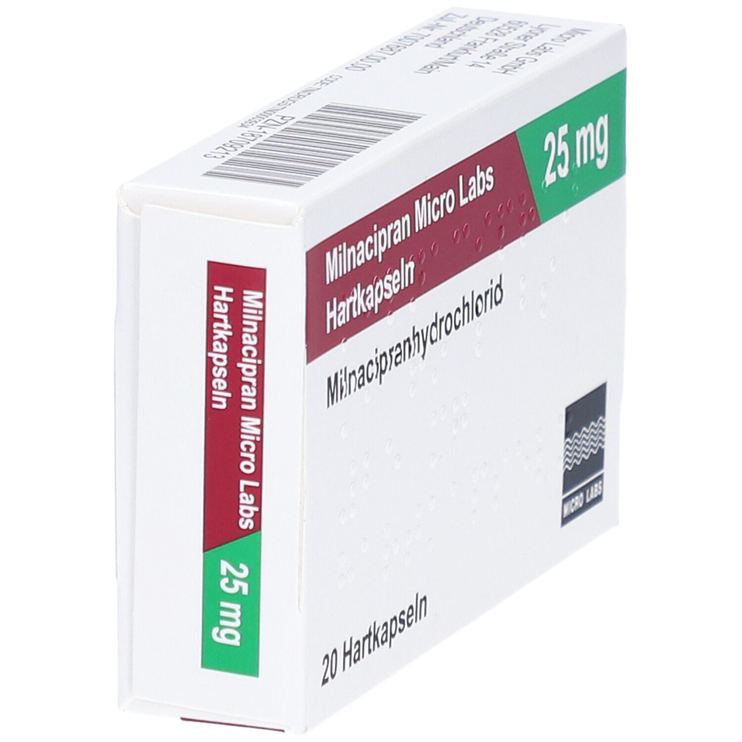 Milnacipran Micro Labs 25 mg Hartkapseln 50 St