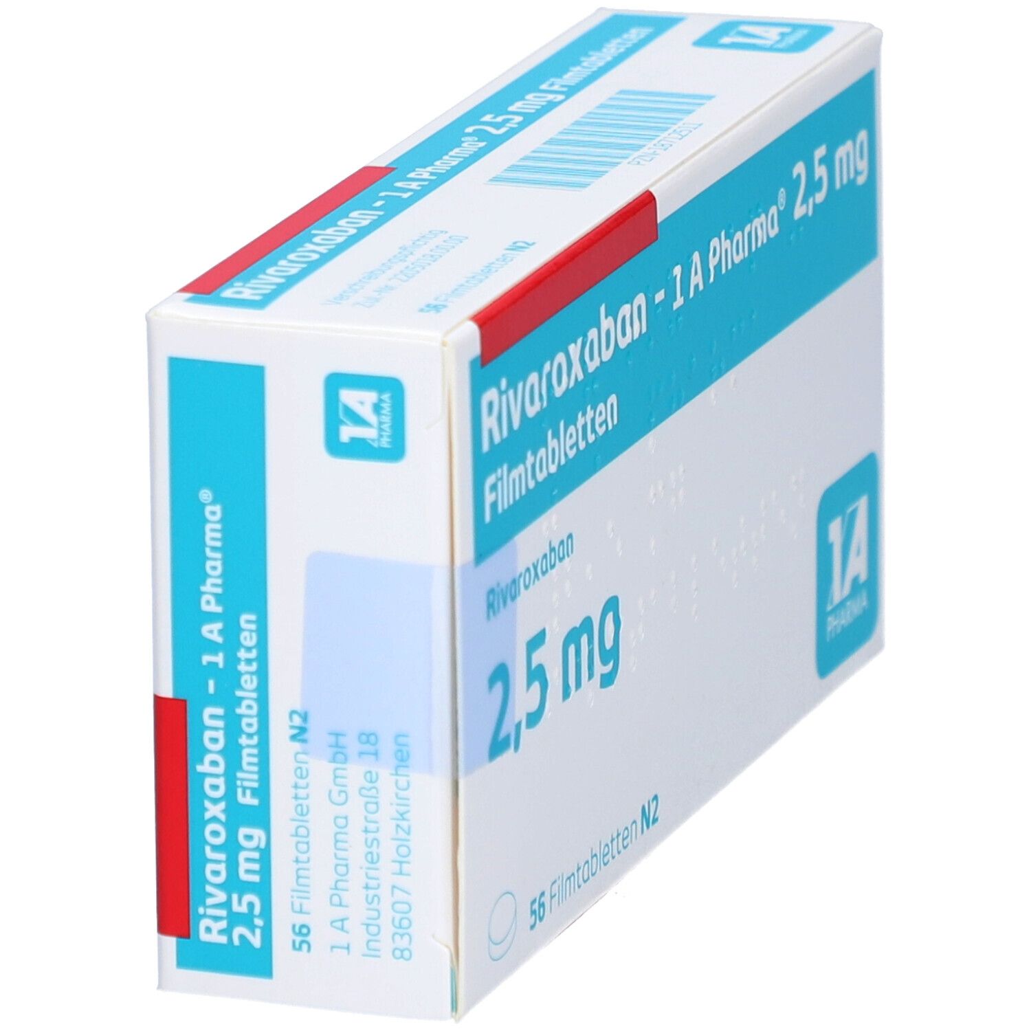 Rivaroxaban-1A Pharma 2,5 mg Filmtabletten 56 St