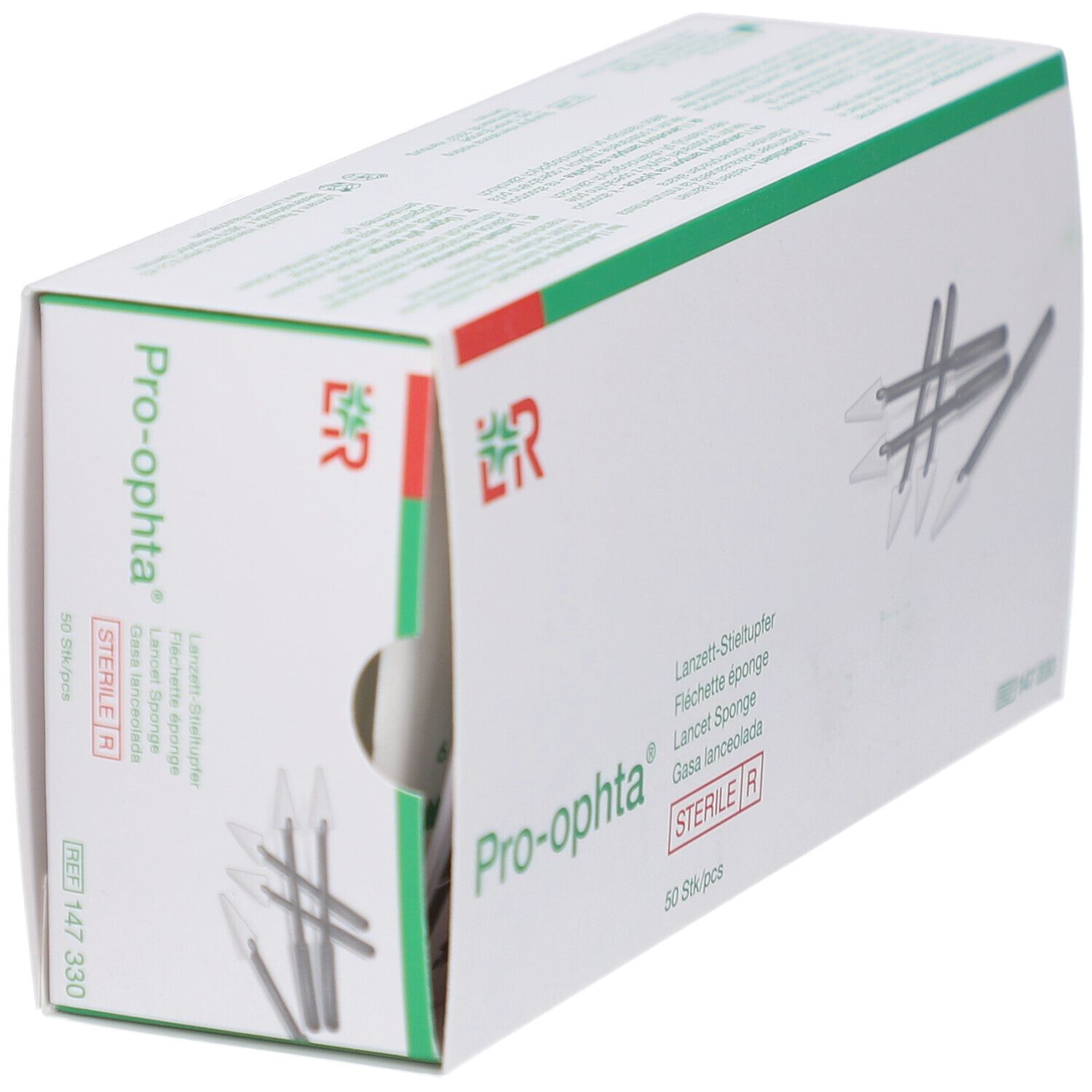 Lohmann & Rauscher Pro-ophta® Lanzett-Stieltupfer