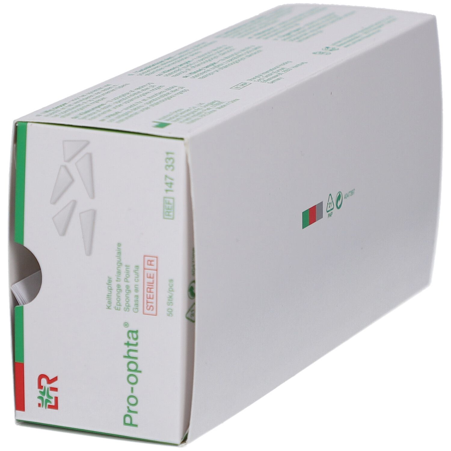 Lohmann & Rauscher Pro-ophta® Keiltupfer, steril