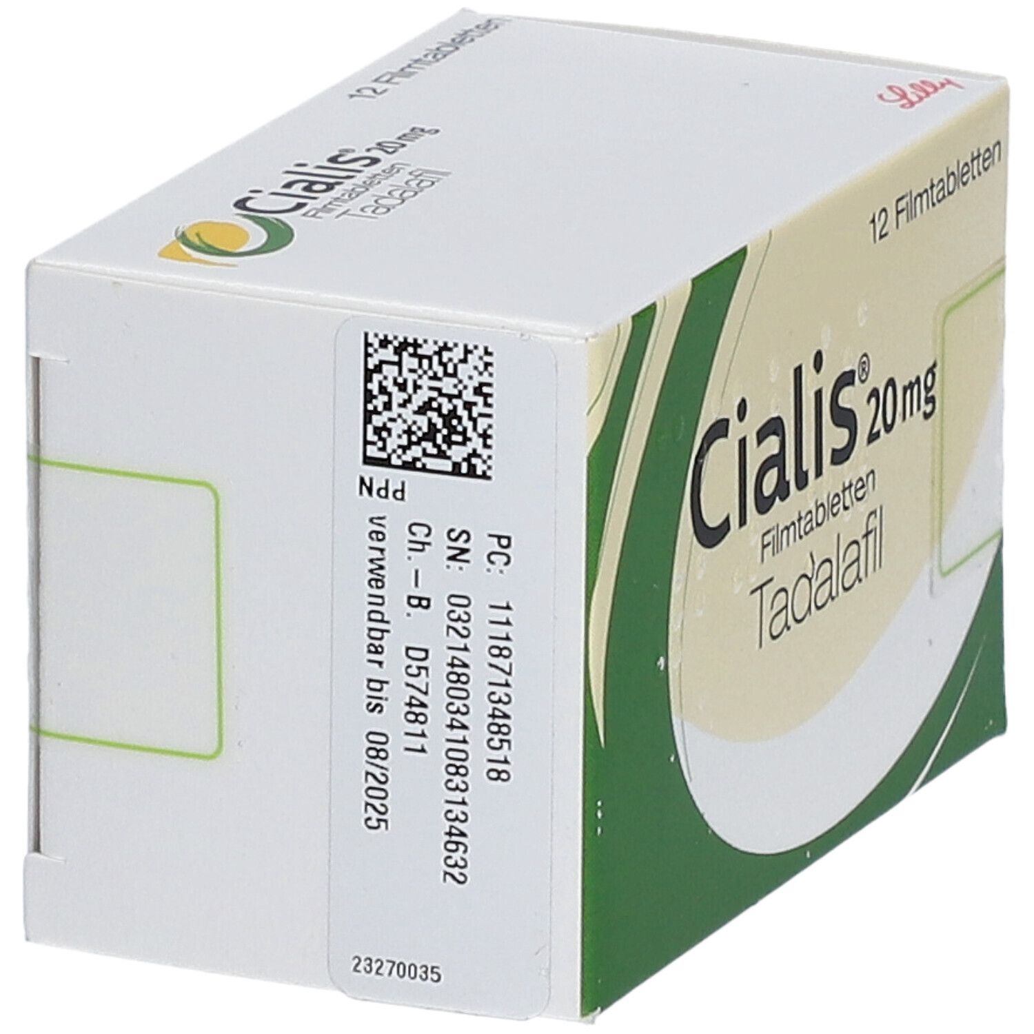 Cialis 20 mg Filmtabletten 12 St