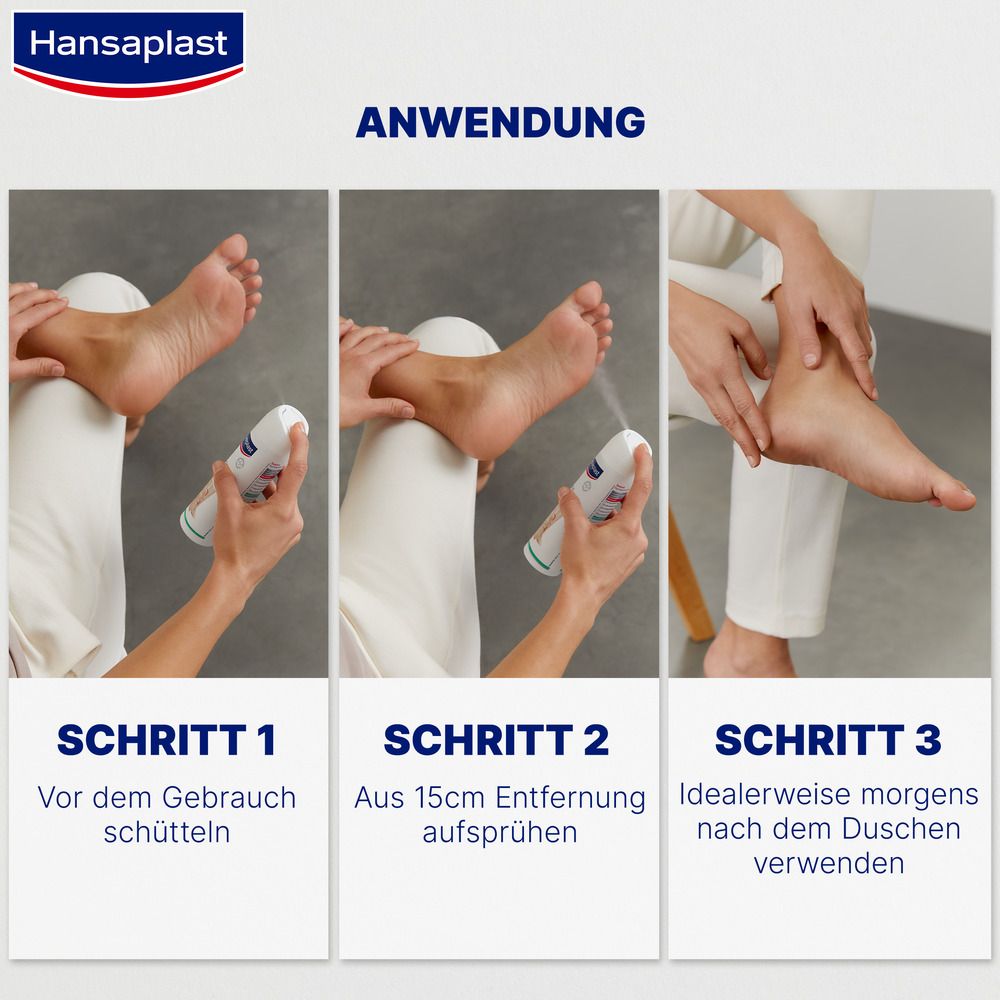 Hansaplast Fußpilzschutz 2 in 1 Deo