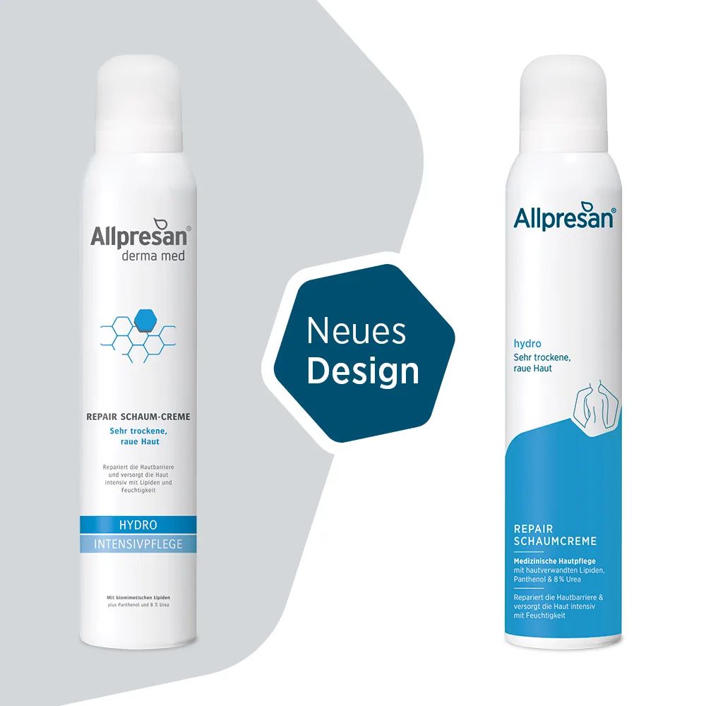 Allpresan Fuß Spezial Schaum-Creme bei pilzempfindlicher Haut, 50 ml.