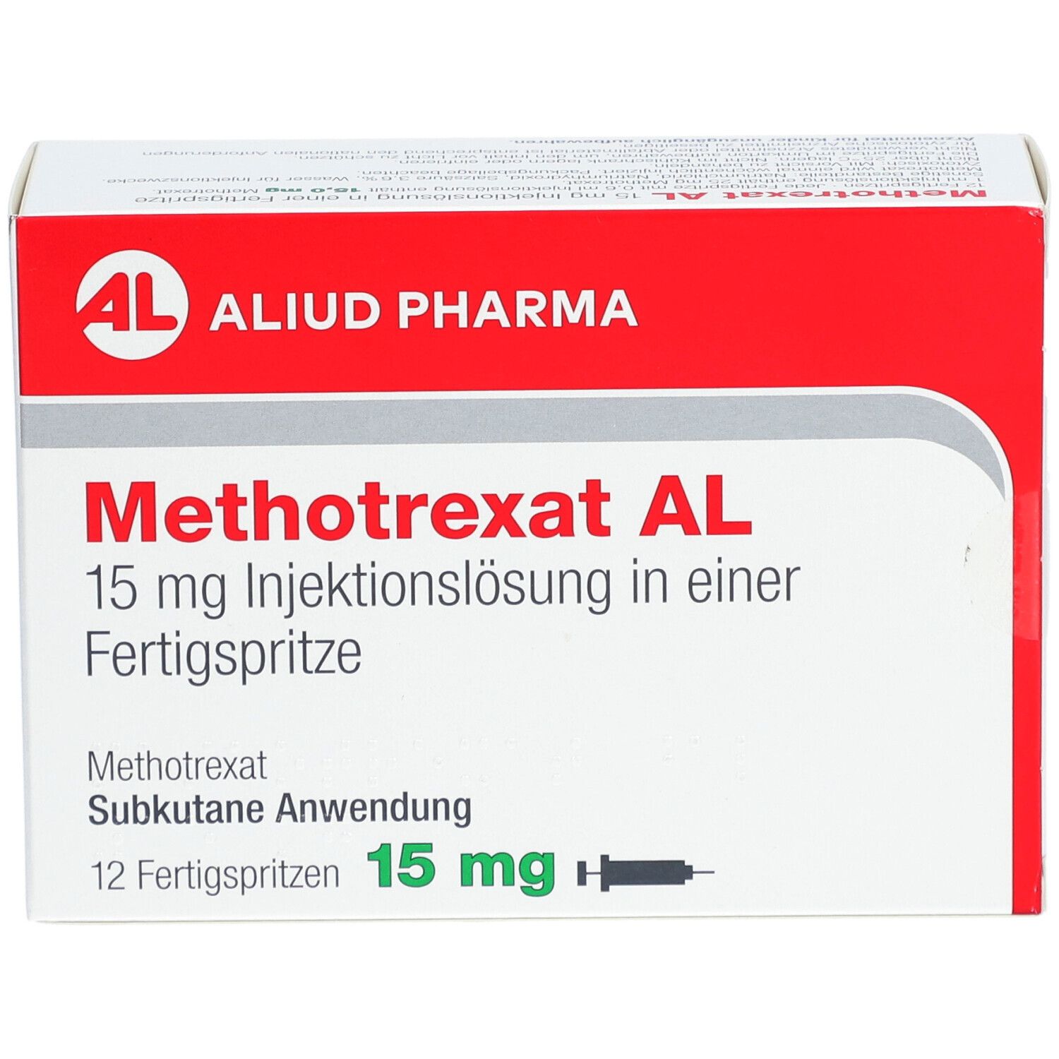 METHOTREXAT AL 15 mg (25 mg/ml) Inj.-Lsg.i.e.FS