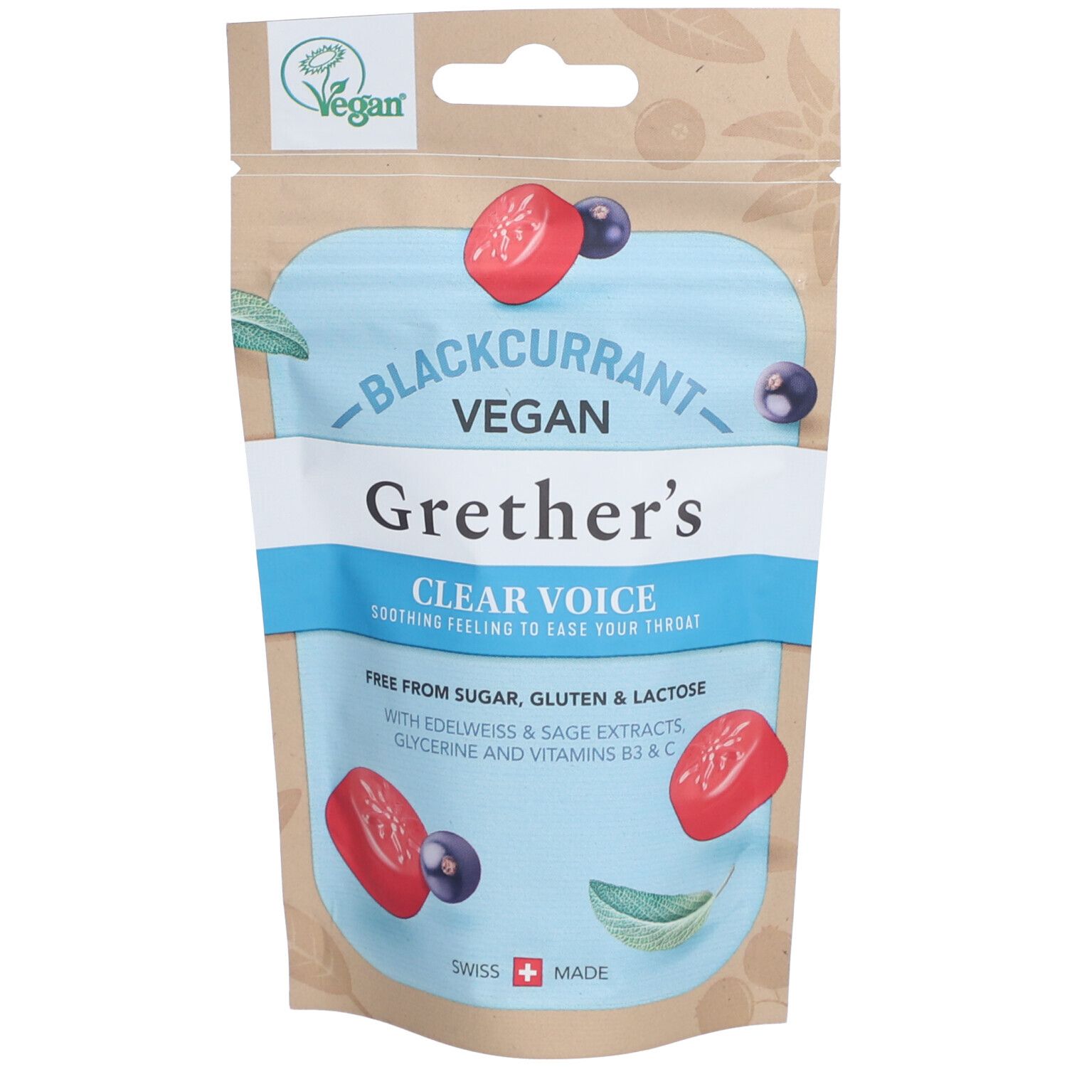 Grether's Pastilles pour la gorge au Cassis