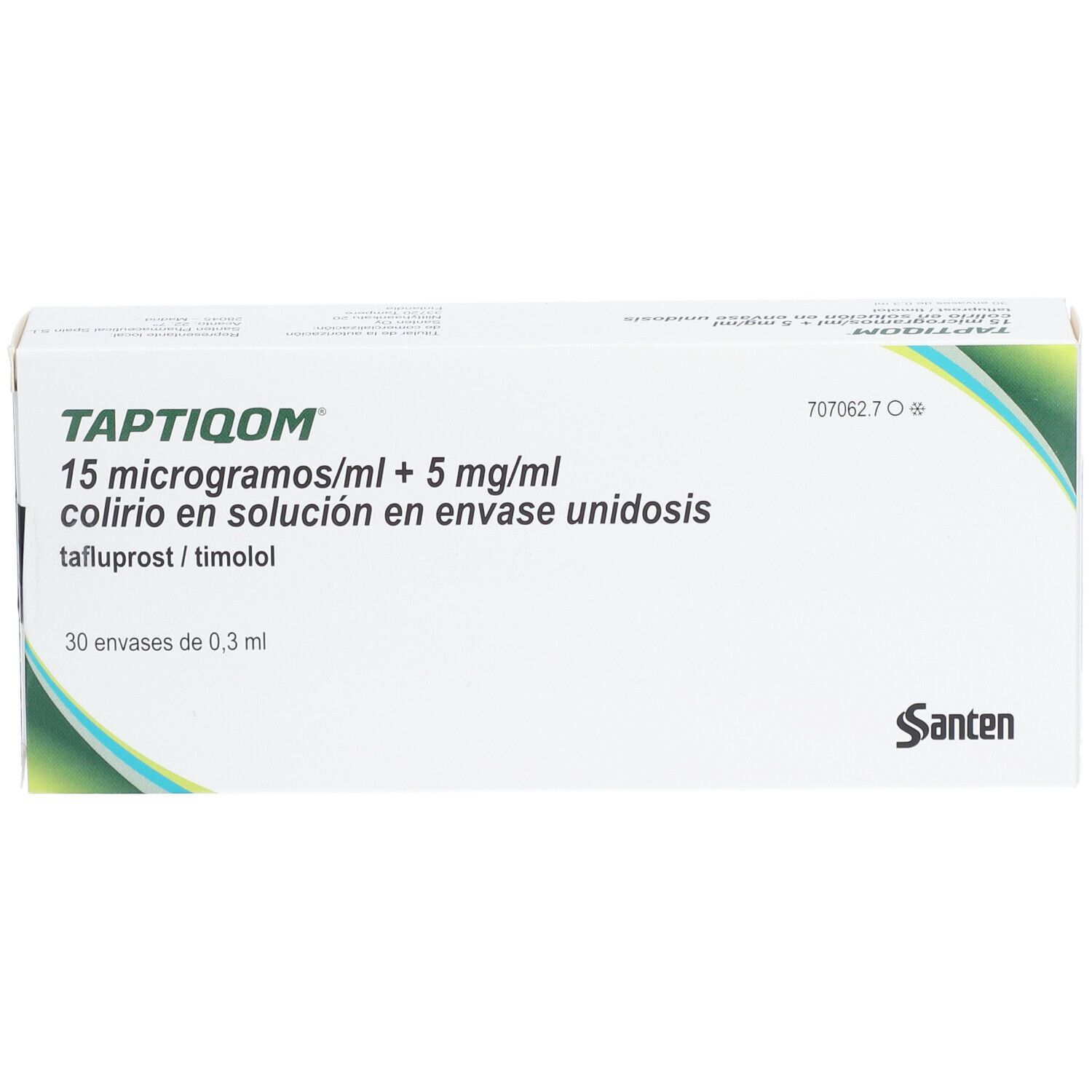TAPTIQOM 15 µg/ml + 5 mg/ml Augentr.i.Einzeldosisb