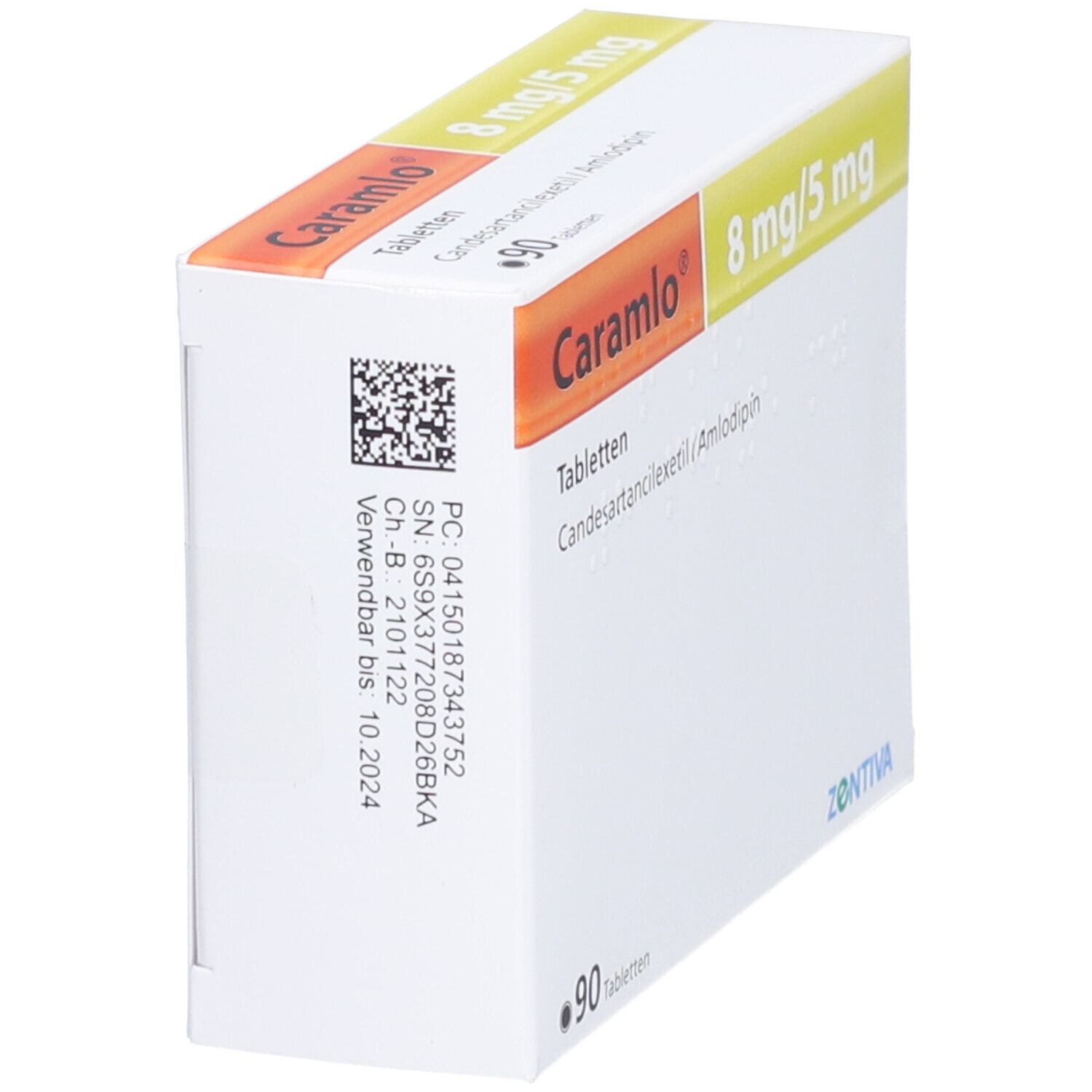 Caramlo 8 mg/5 mg Tabletten 90 St