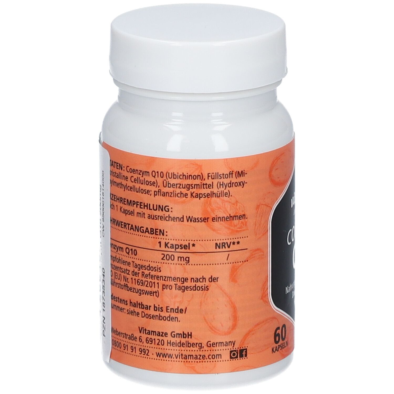 COENZYM Q10 200 mg vegan 60 St - Shop Apotheke