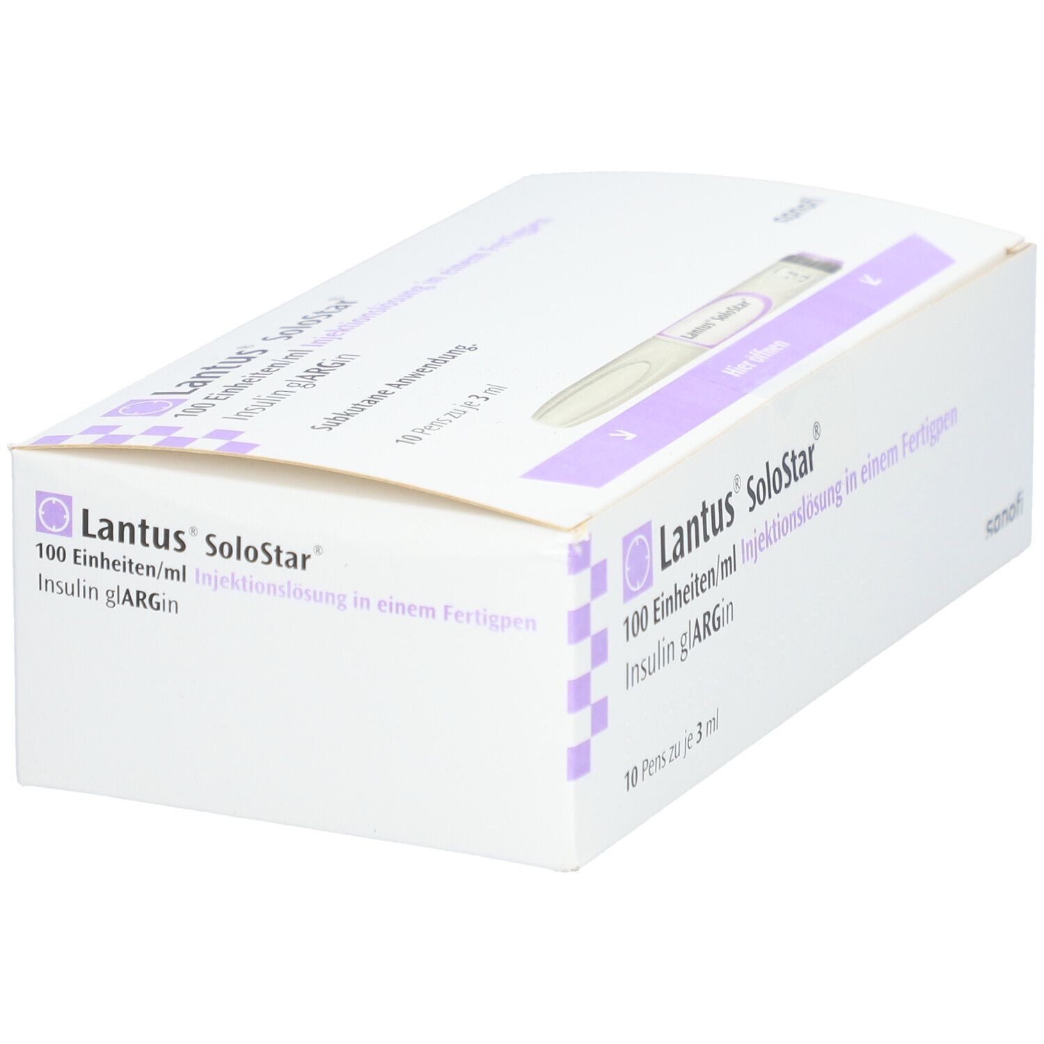 Lantus 100 E/ml SoloStar Inj.-Lsg.i.e.Fertigpen 10x3 ml Injektionslösung