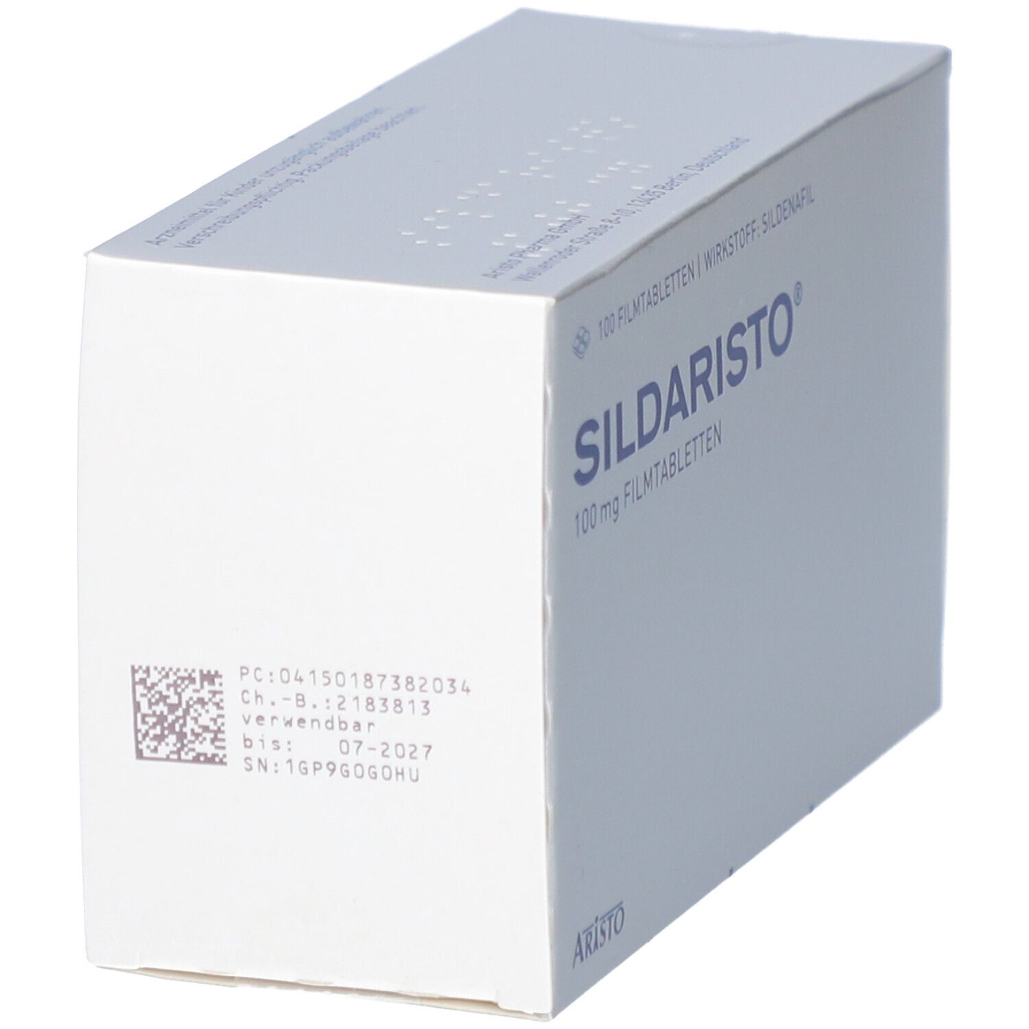SILDARISTO 100 mg Filmtabletten