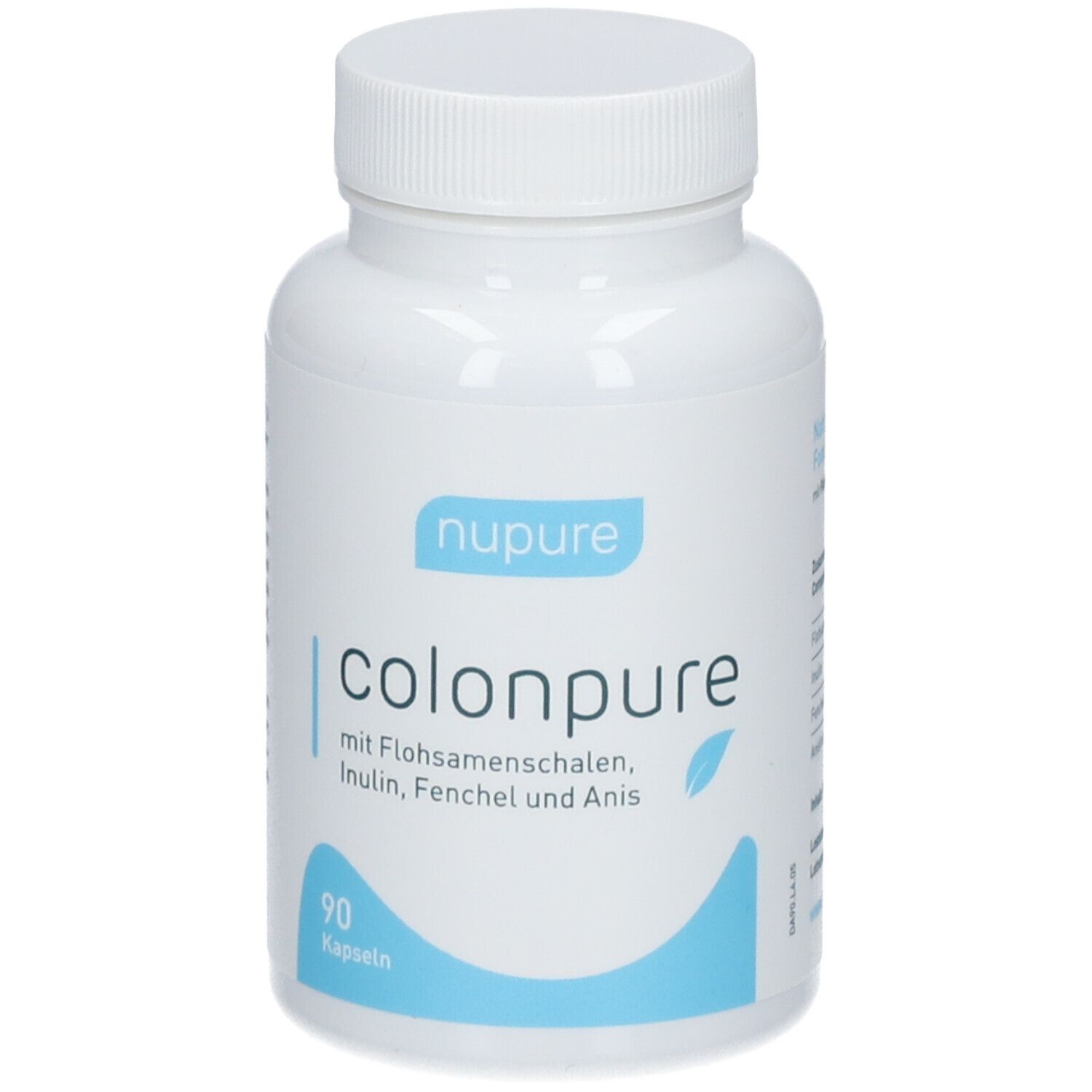Nupure colon pure - Darmsanierung mit Detox-Kapseln mit natürlichen Zutaten