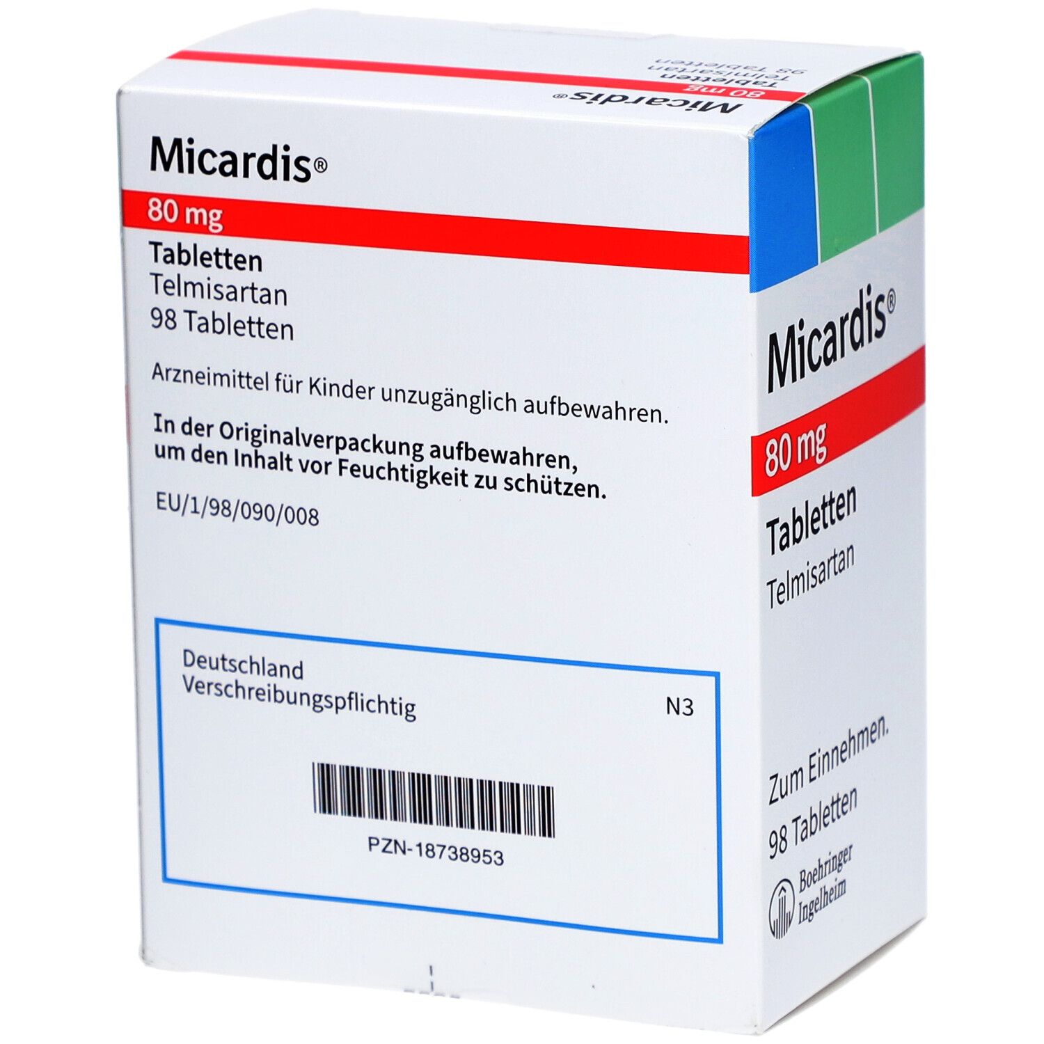 Micardis 80 mg Tabletten 98 St