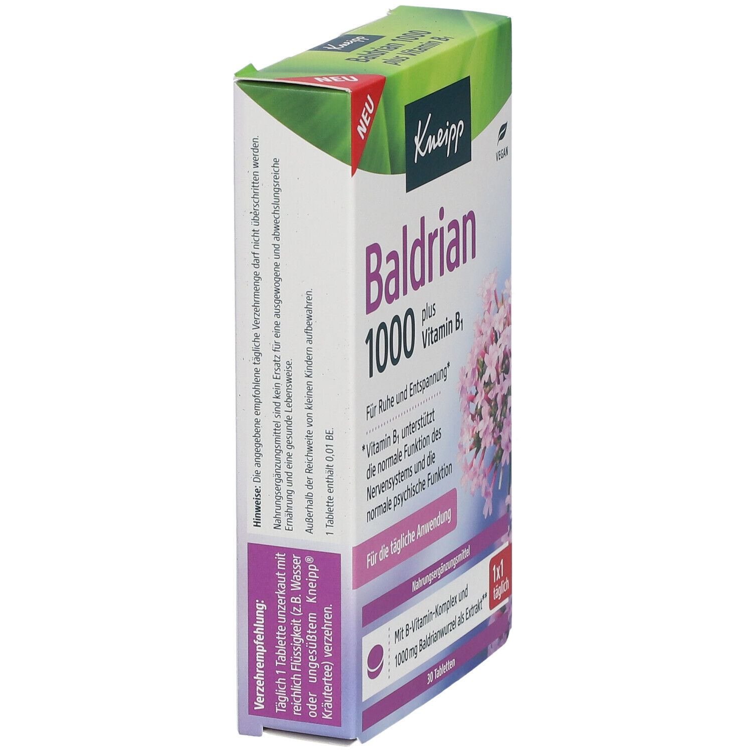 Kneipp Baldrian 1000 plus Vitamin B1