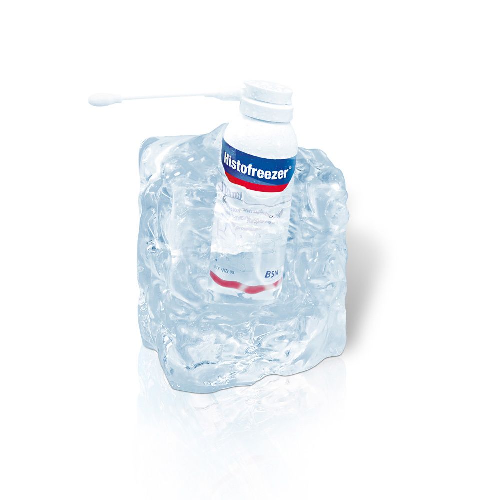 Histofreezer® Sprühdose auf Eiswürfel, mit Applikator.