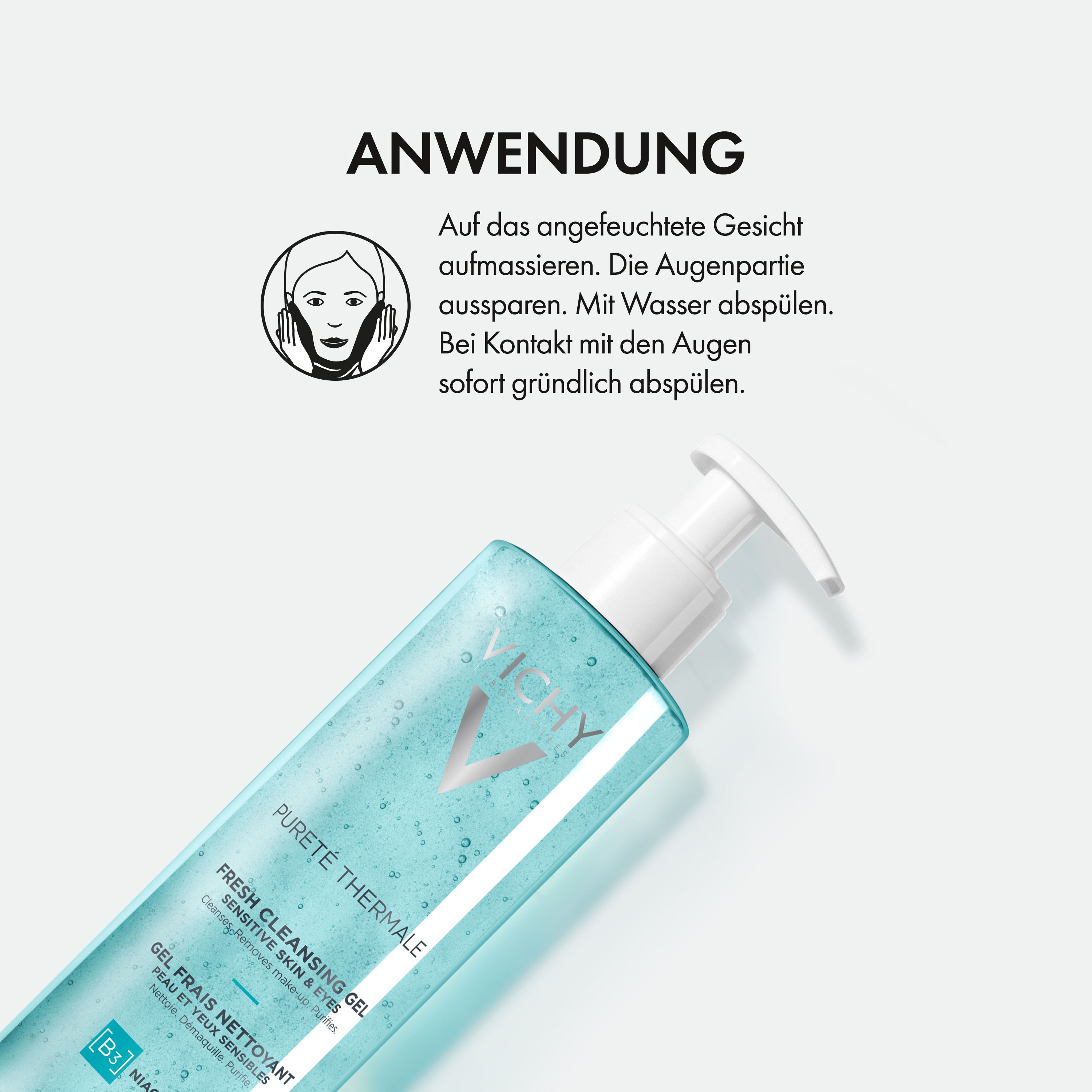 Vichy Purete Thermale Reinigungsgel 400 ml Gel