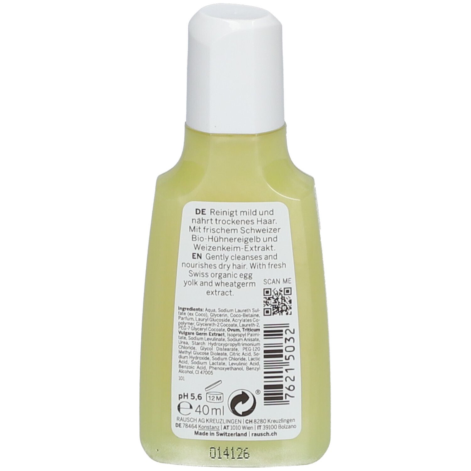 Rausch Nähr-Shampoo mit Ei-Öl 40 ml Shampoo