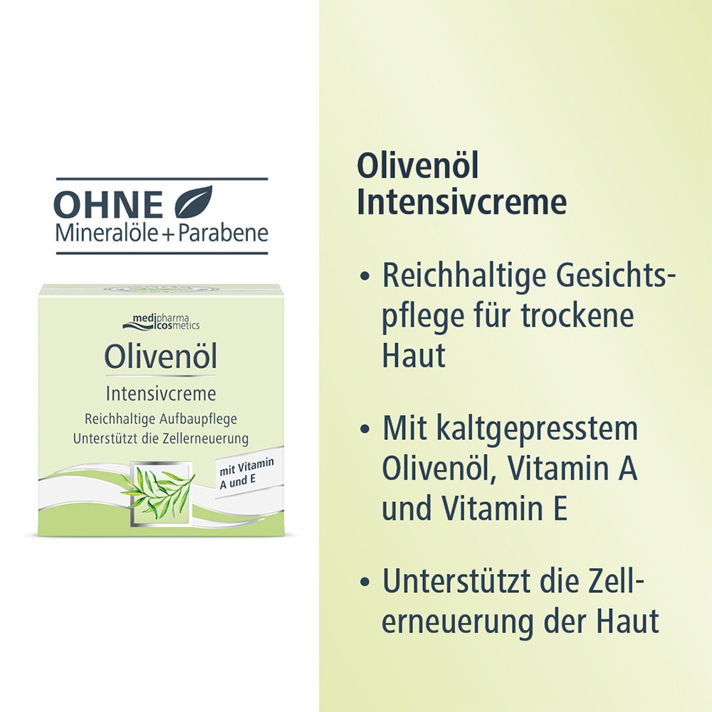 medipharma cosmetics Olivenöl Intensivcreme