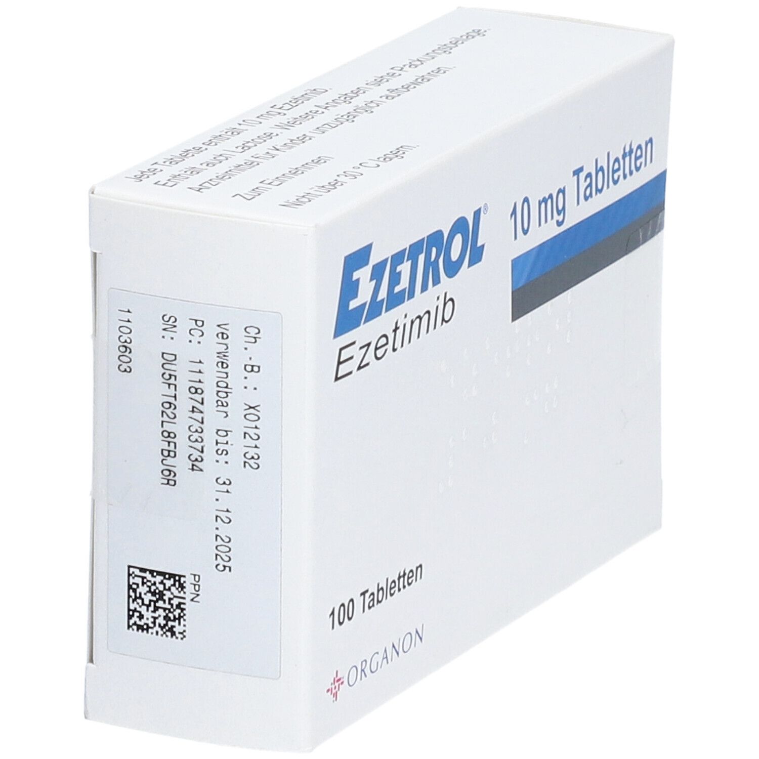 Ezetrol 10 mg Tabletten 100 St