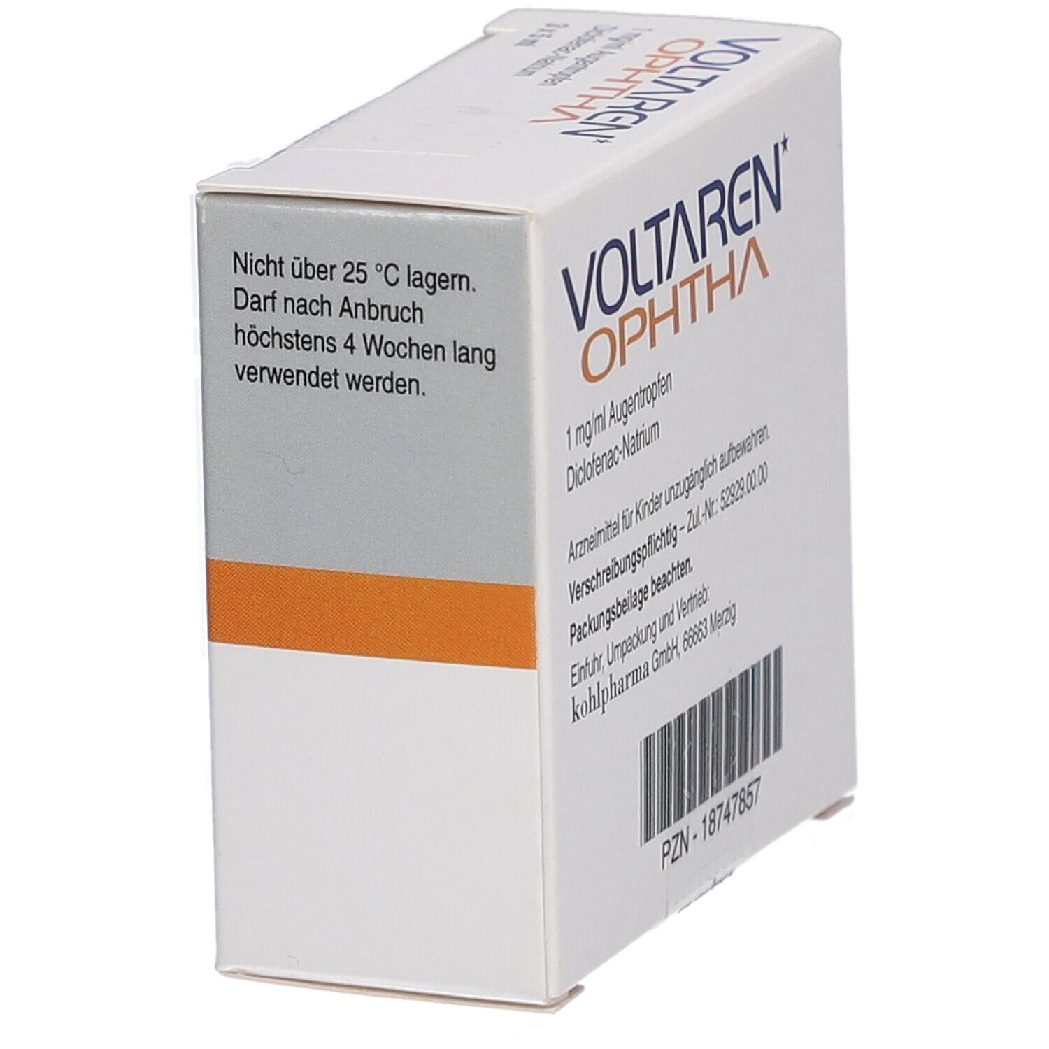 VOLTAREN ophtha 1 mg/ml Augentropfen