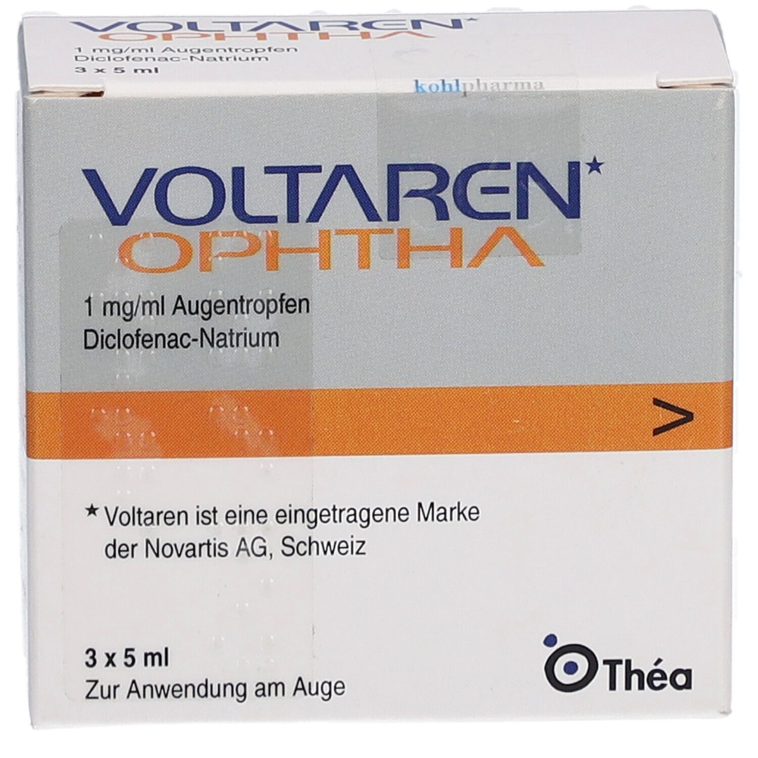 VOLTAREN ophtha 1 mg/ml Augentropfen