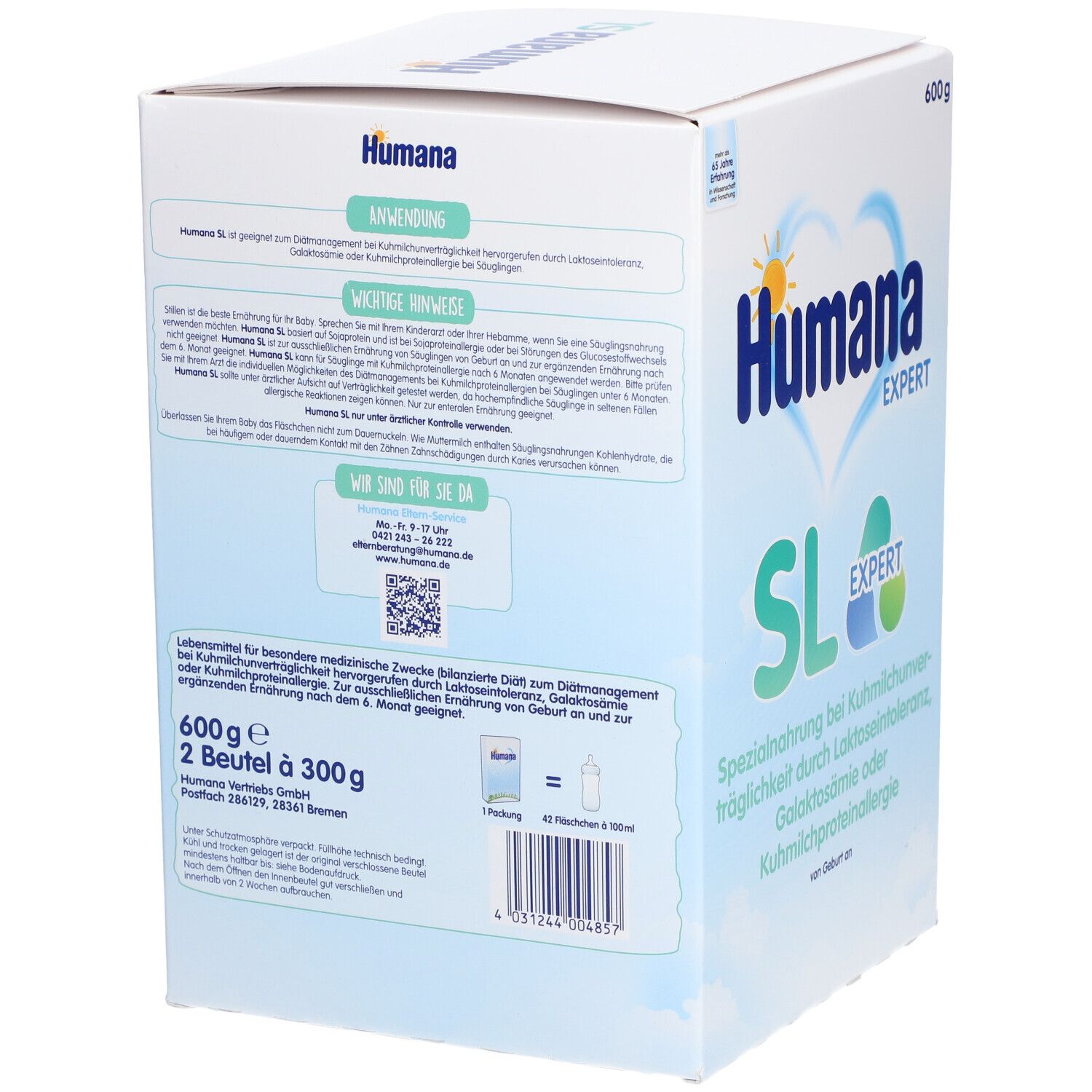 Humana SL Expert 600g FS 2x300 g - Shop Apotheke