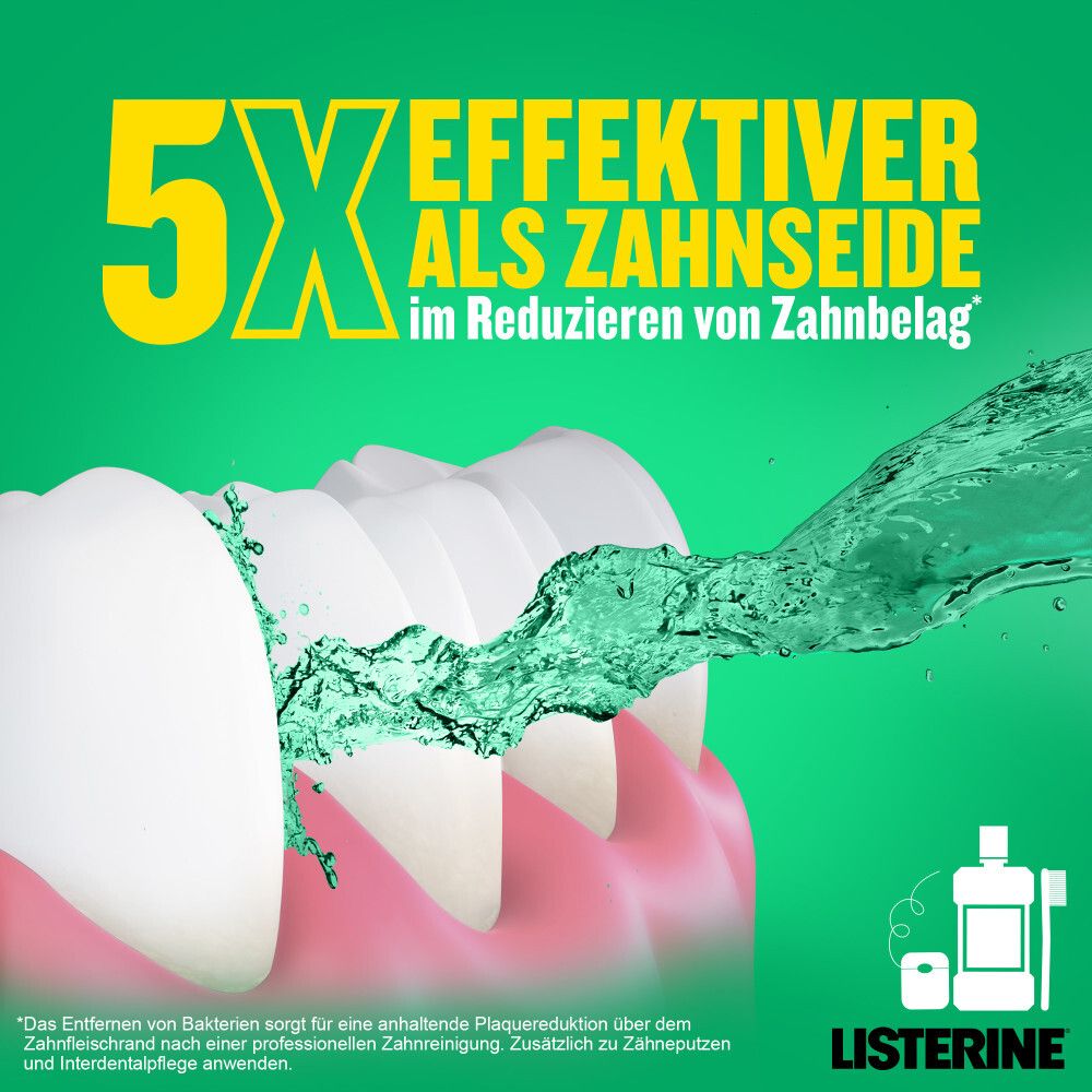 Listerine Total Care Zahnfleisch-Schutz Mundspül. 500 ml Lösung