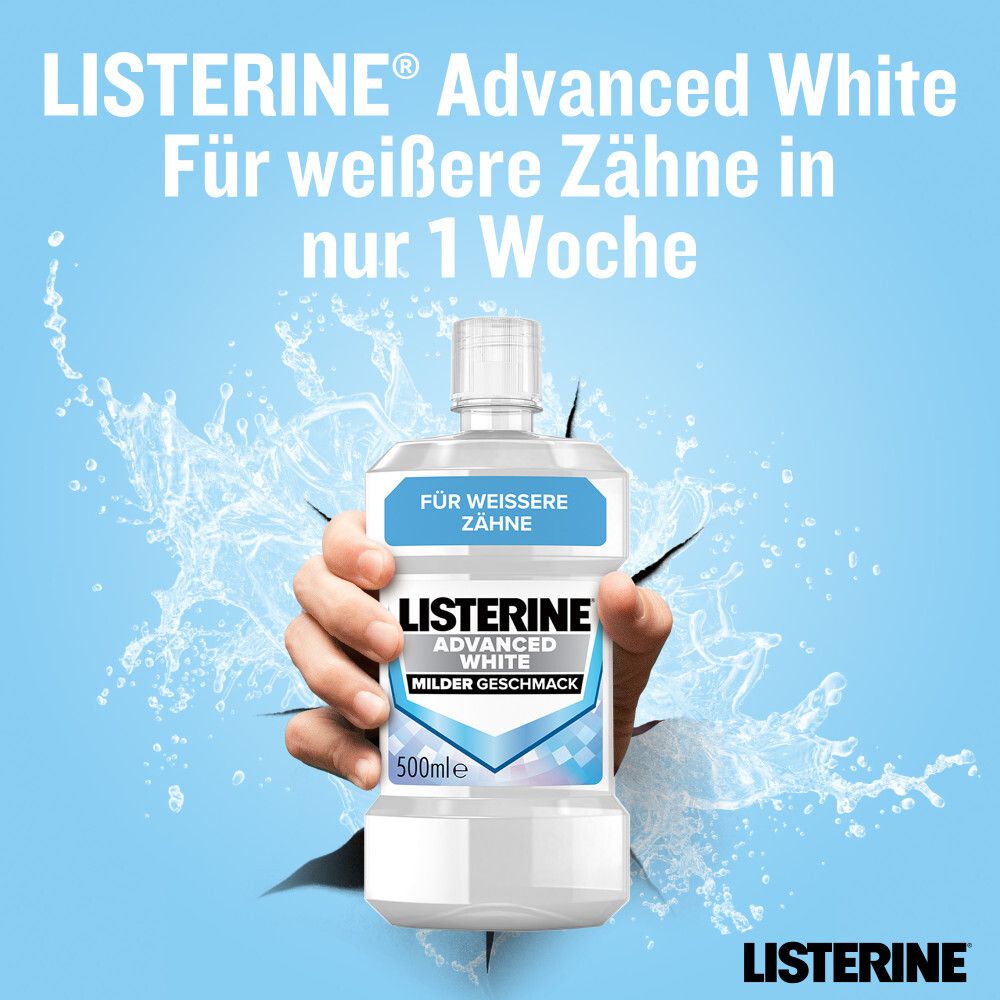 Listerine Advanced white Mundspülung