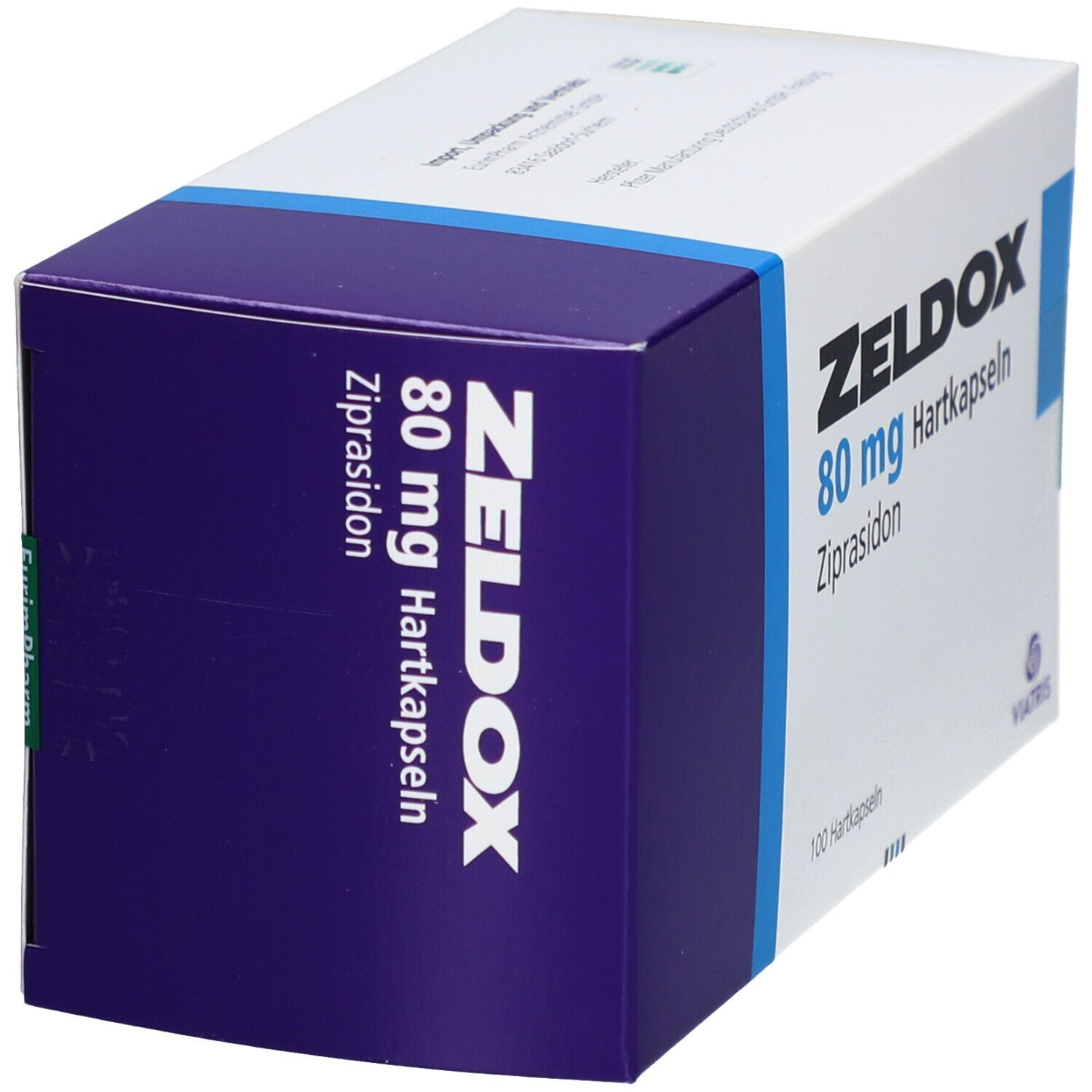 Zeldox 80 mg Hartkapseln 100 St