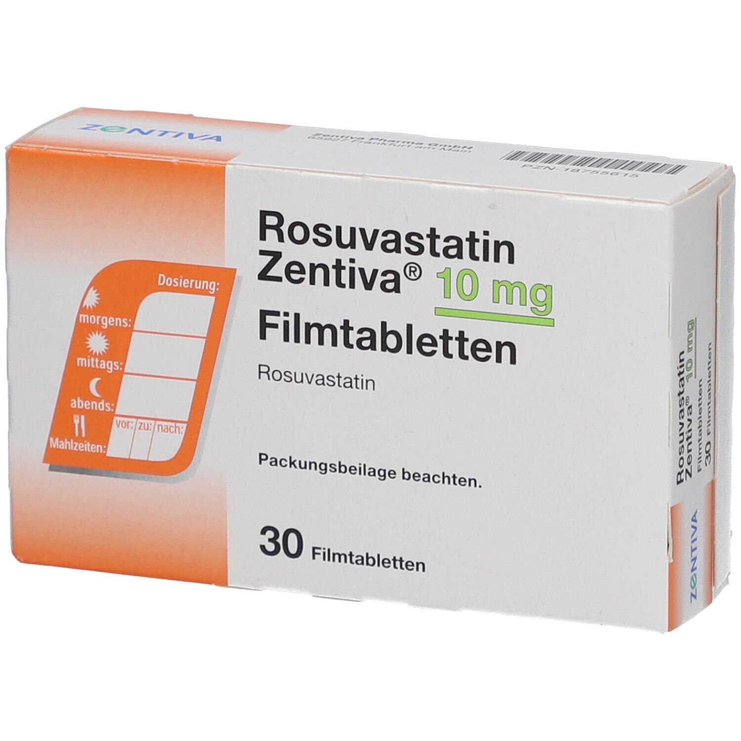 ROSUVASTATIN Zentiva 10 mg Filmtabletten