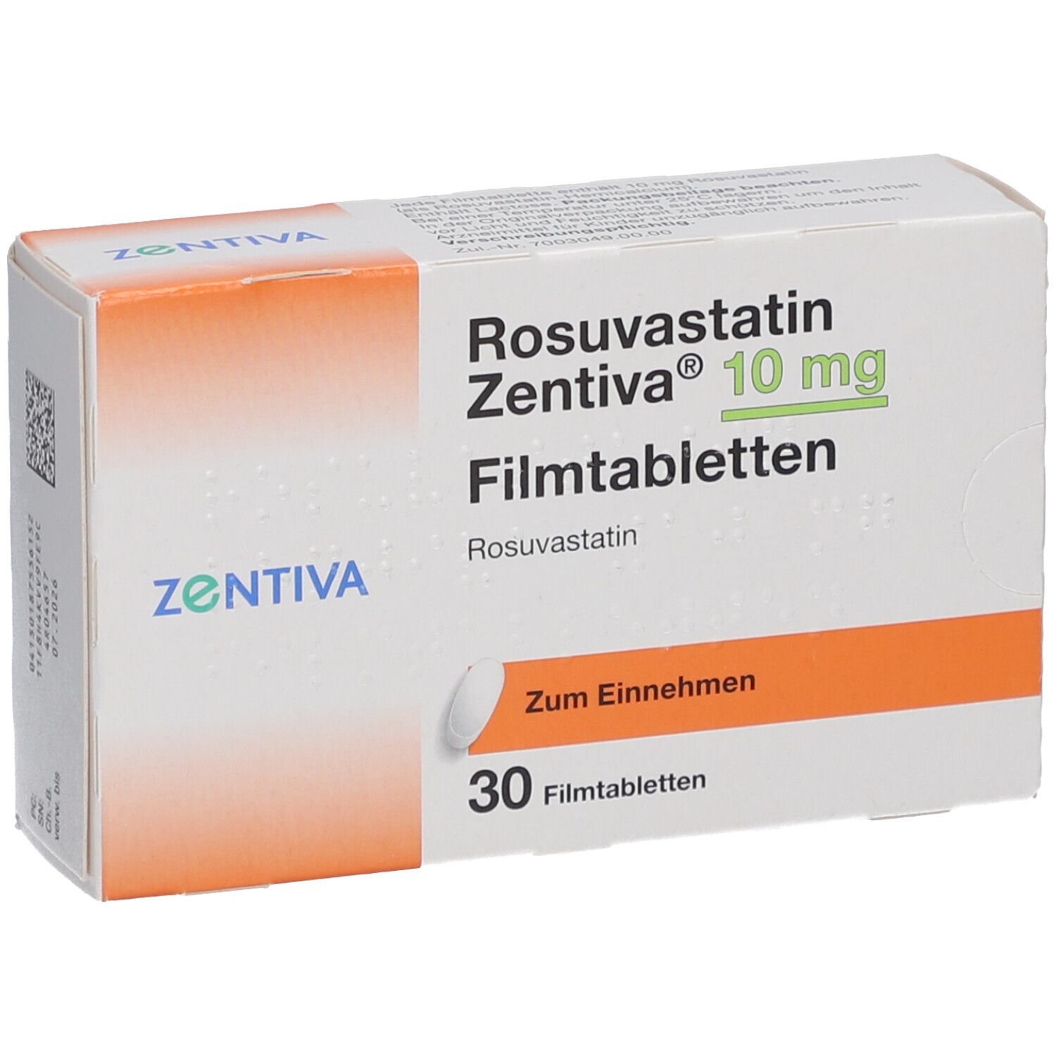 ROSUVASTATIN Zentiva 10 mg Filmtabletten