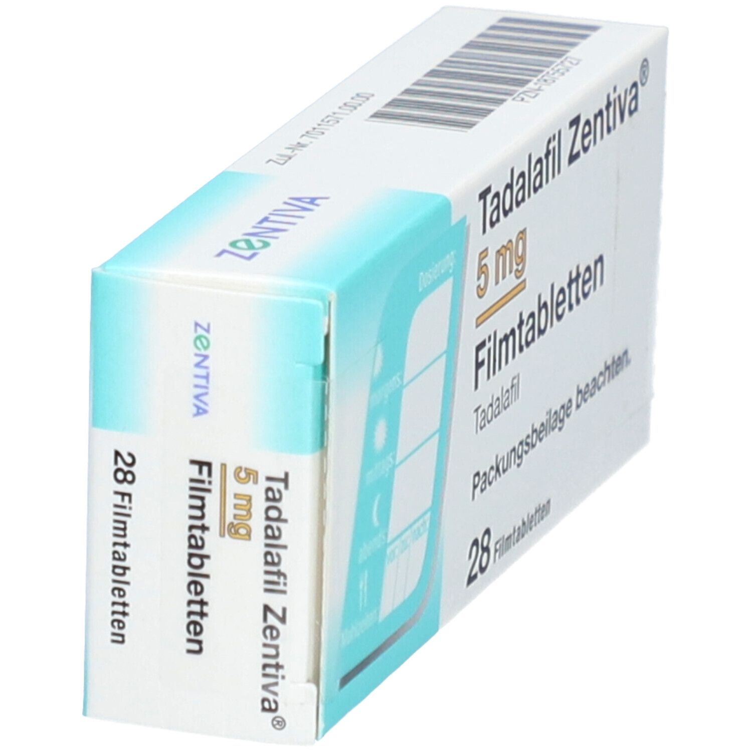 Tadalafil Zentiva 5 mg Filmtabletten 28 St