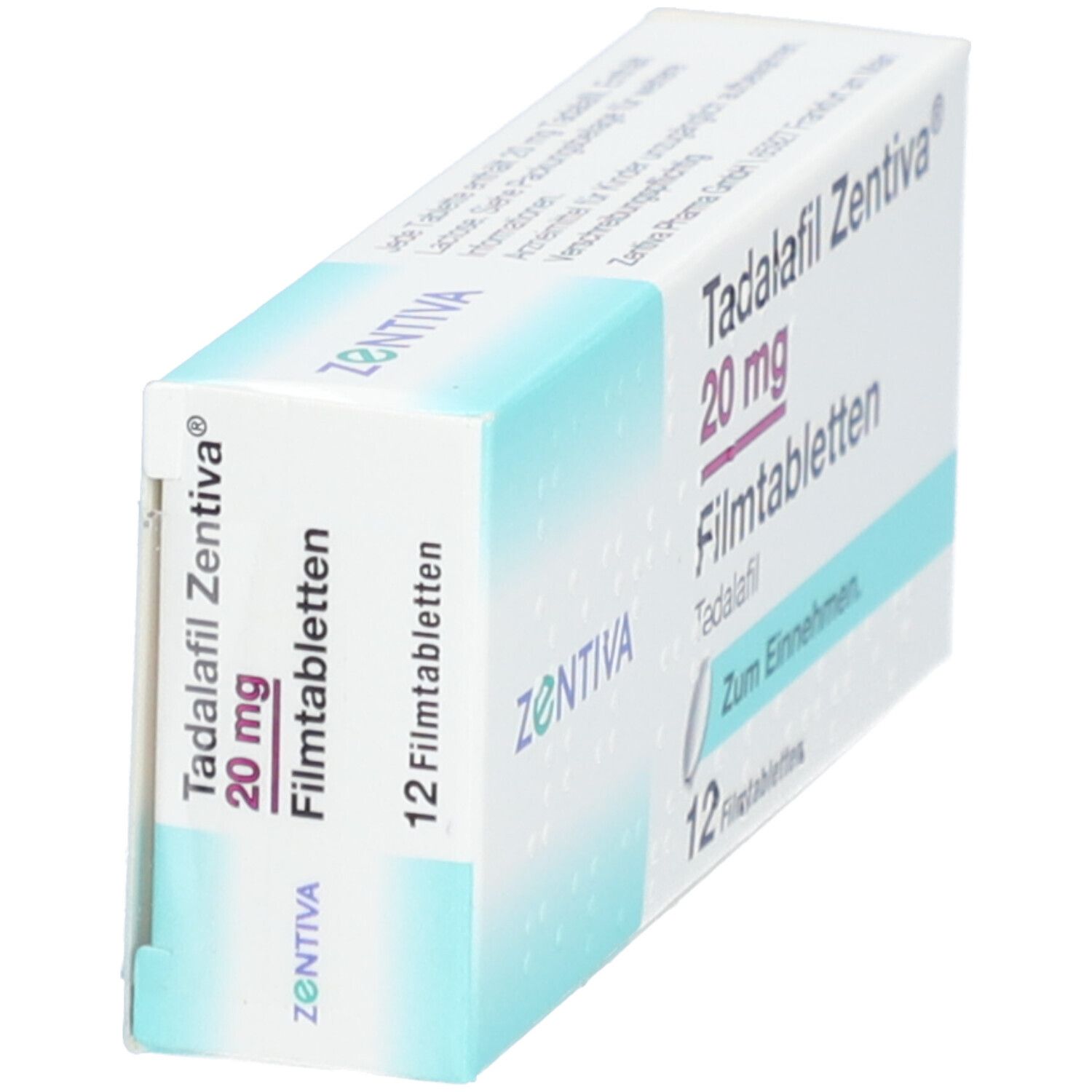 Tadalafil Zentiva 20 mg Filmtabletten 12 St