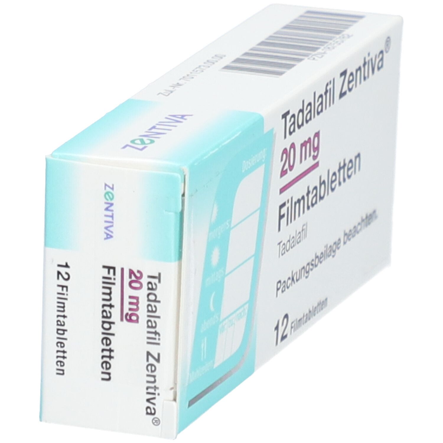 TADALAFIL Zentiva 20 mg Filmtabletten