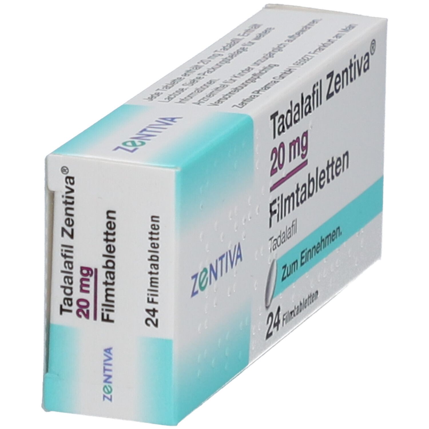 TADALAFIL Zentiva 20 mg Filmtabletten