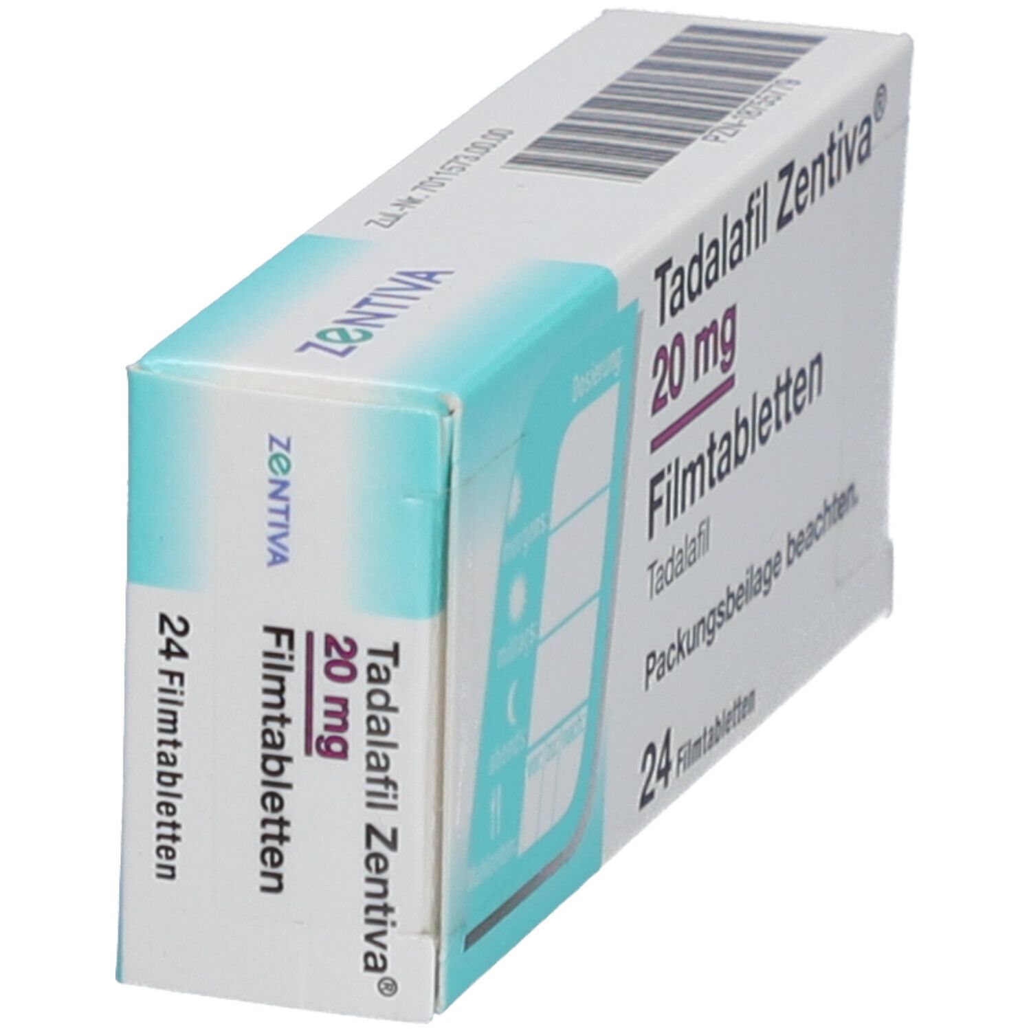 TADALAFIL Zentiva 20 mg Filmtabletten
